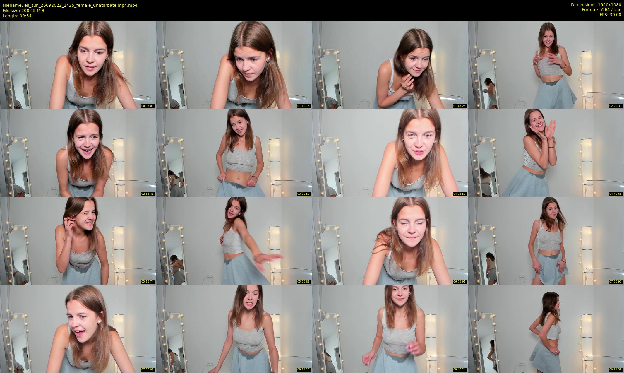 eli_sun — 10 minute Chaturbate female cam show recording, 1080p, Sep 26, 2022