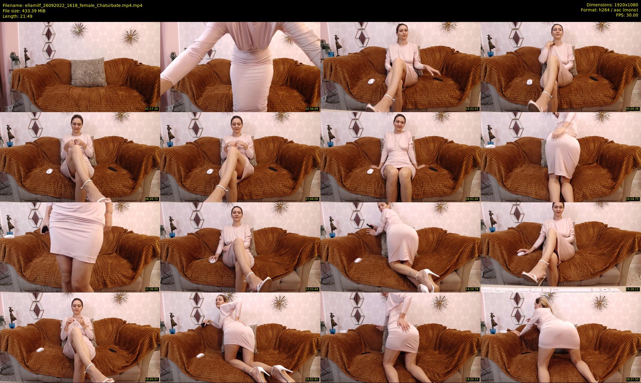 ellamilf — 22 minute Chaturbate female cam show recording, 1080p, Sep 26, 2022