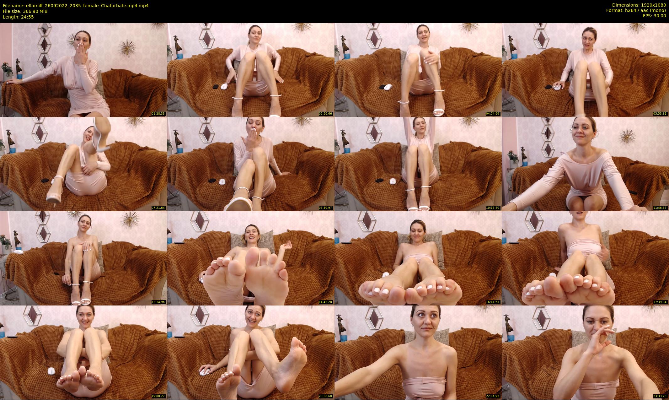 ellamilf — 25 minute Chaturbate female cam show recording, 1080p, Sep 26, 2022