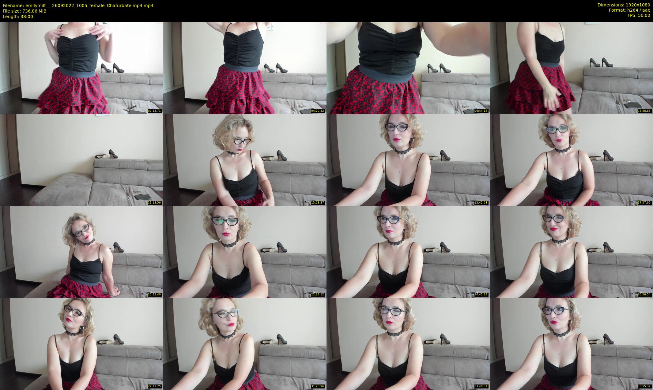 emilymilf__ — 38 minute Chaturbate female cam show recording, 1080p, Sep 26, 2022