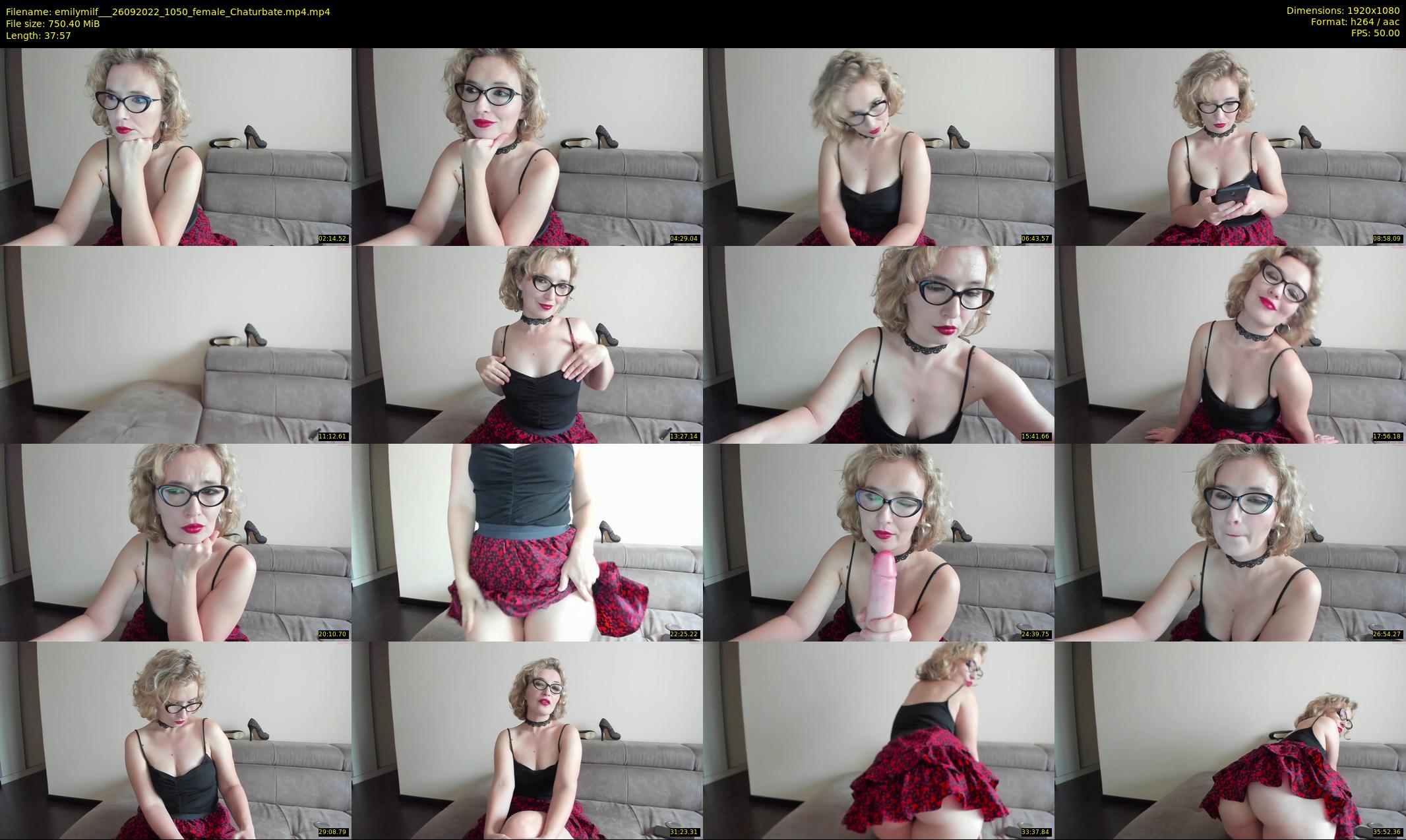 emilymilf__ — 38 minute Chaturbate female cam show recording, 1080p, Sep 26, 2022