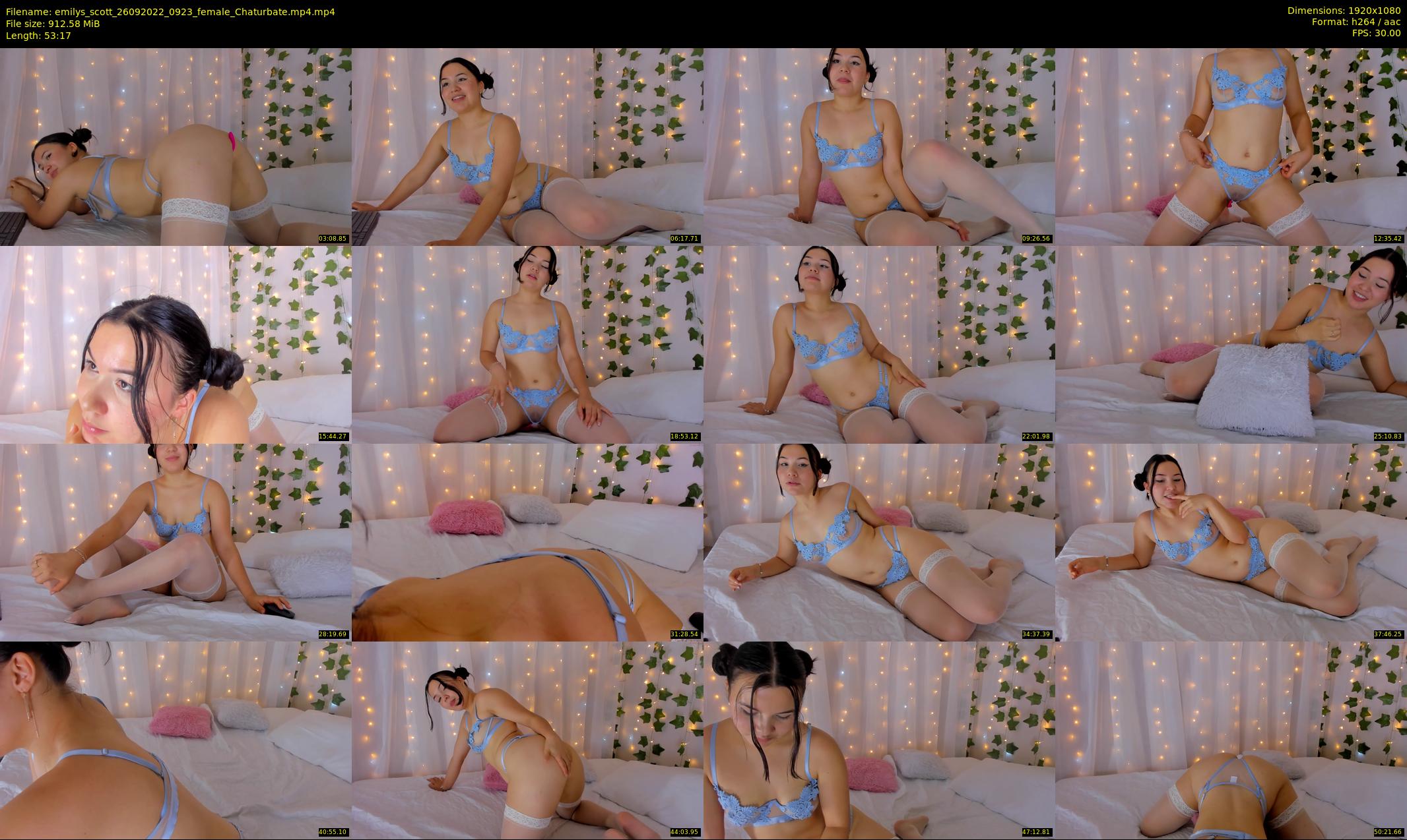 emilys_scott — 54 minute Chaturbate female cam show recording, 1080p, Sep 26, 2022