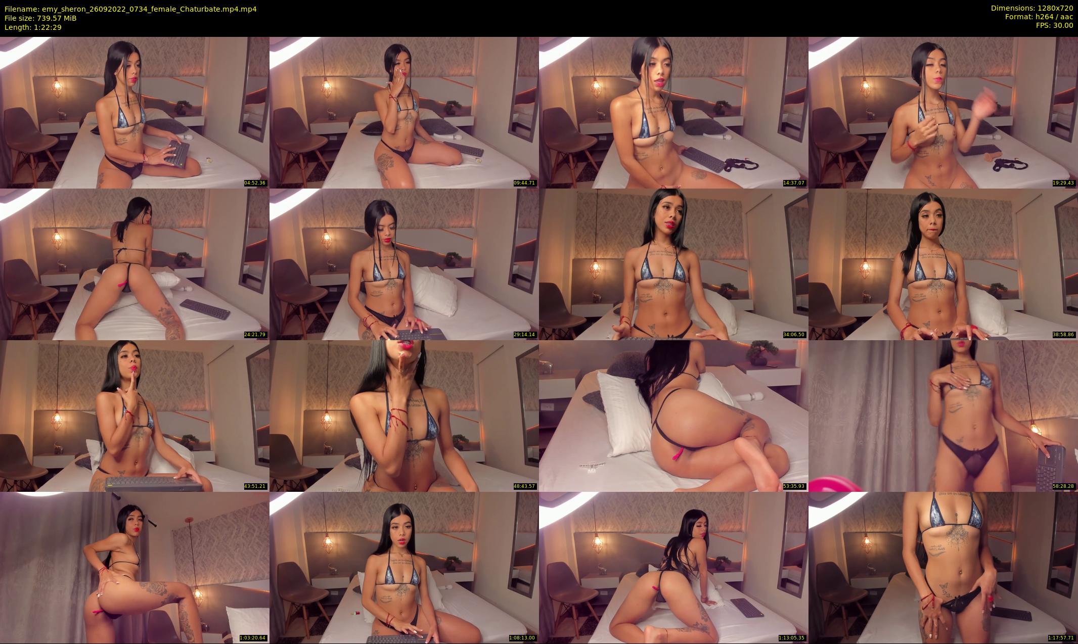 emy_sheron — 83 minute Chaturbate female cam show recording, 720p, Sep 26, 2022