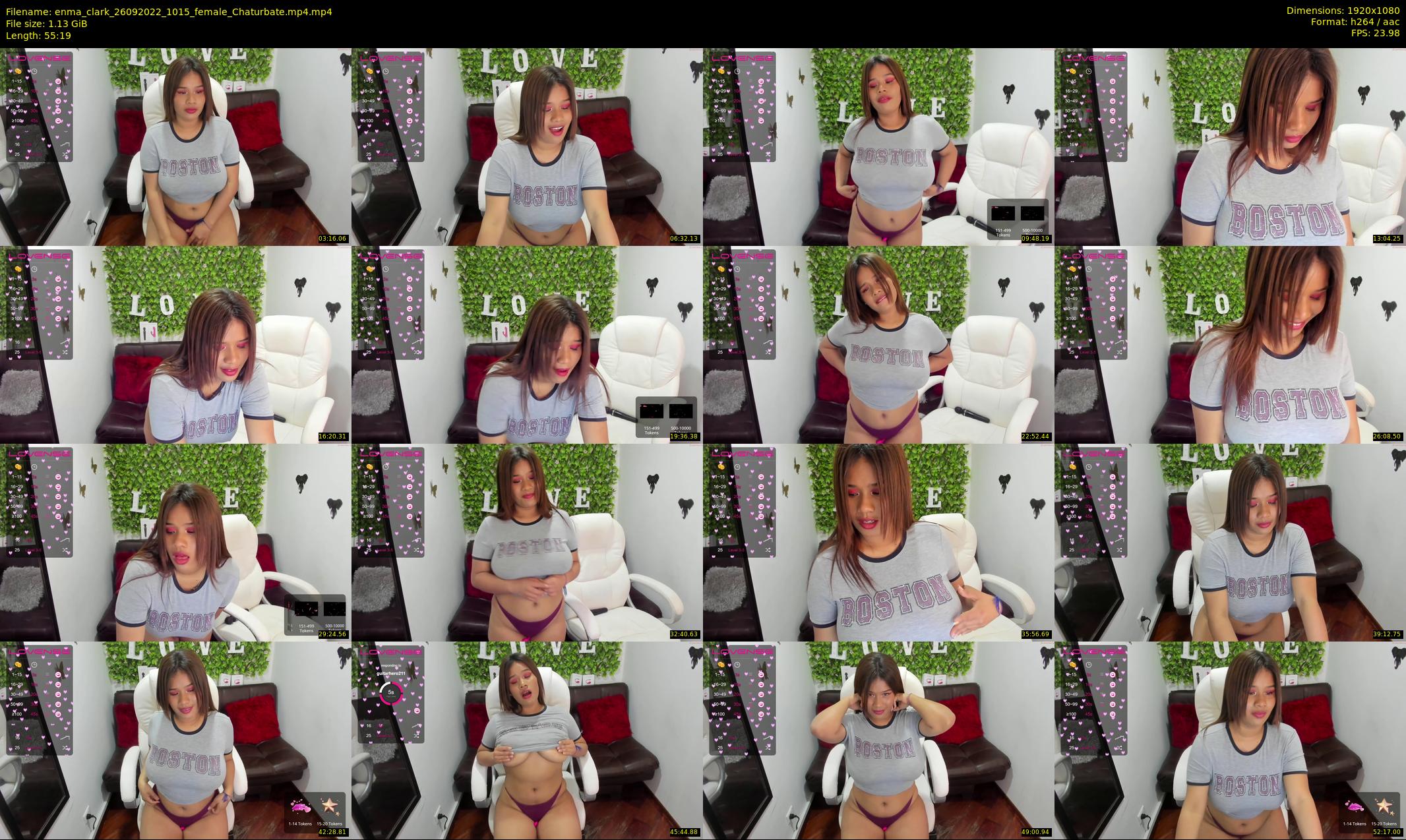enma_clark — 56 minute Chaturbate female cam show recording, 1080p, Sep 26, 2022