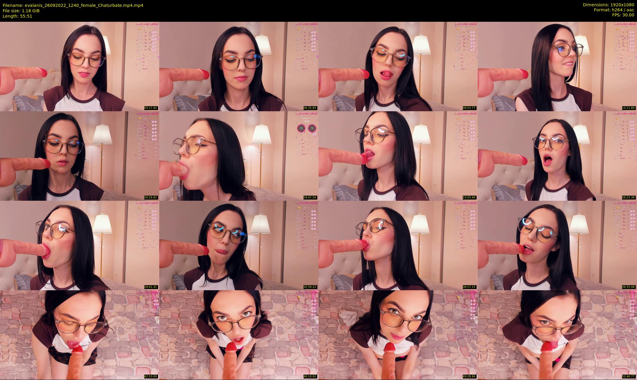 evalanis — 56 minute Chaturbate couple cam show recording, 1080p, Sep 26, 2022