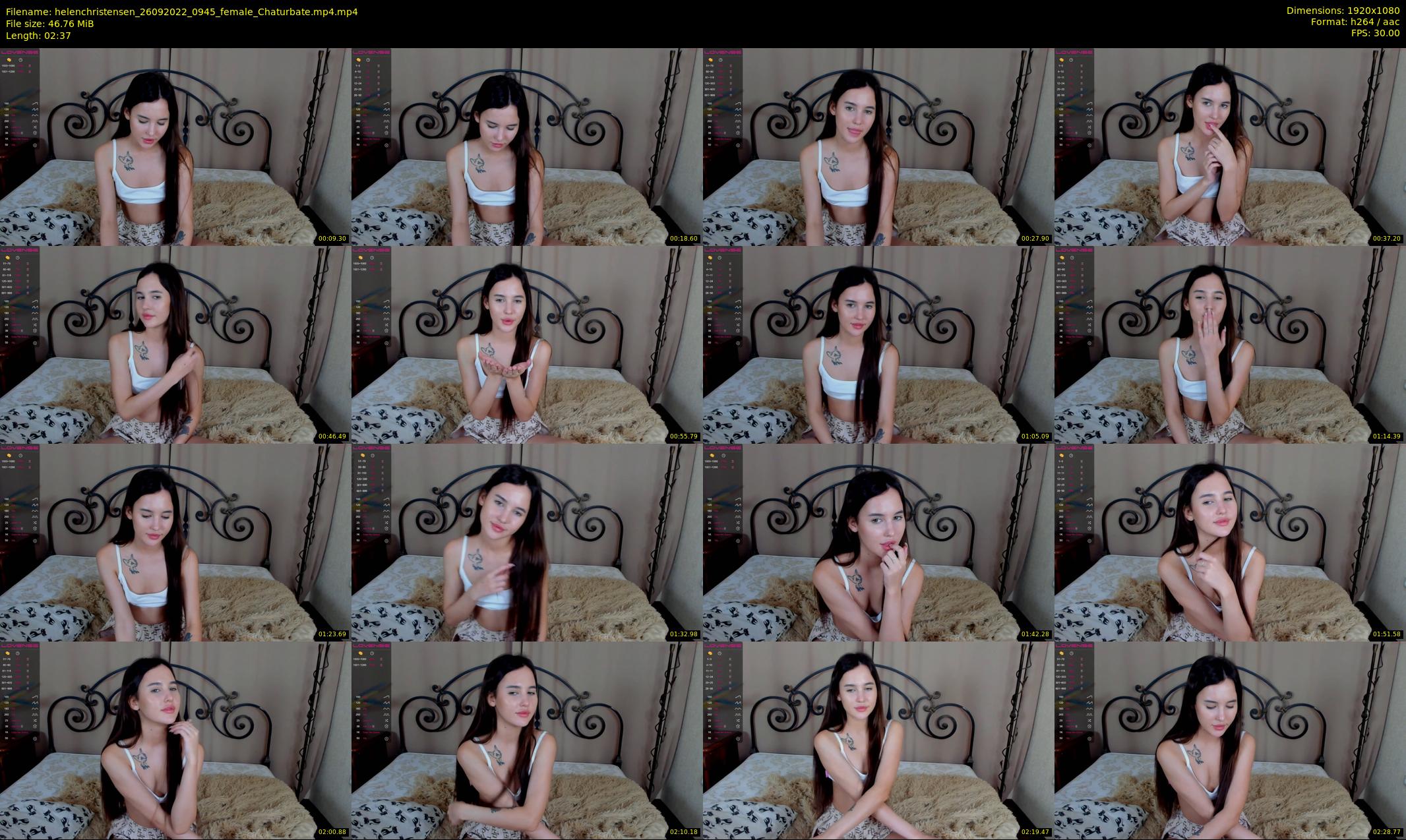 helenchristensen — 3 minute Chaturbate female cam show recording, 1080p, Sep 26, 2022