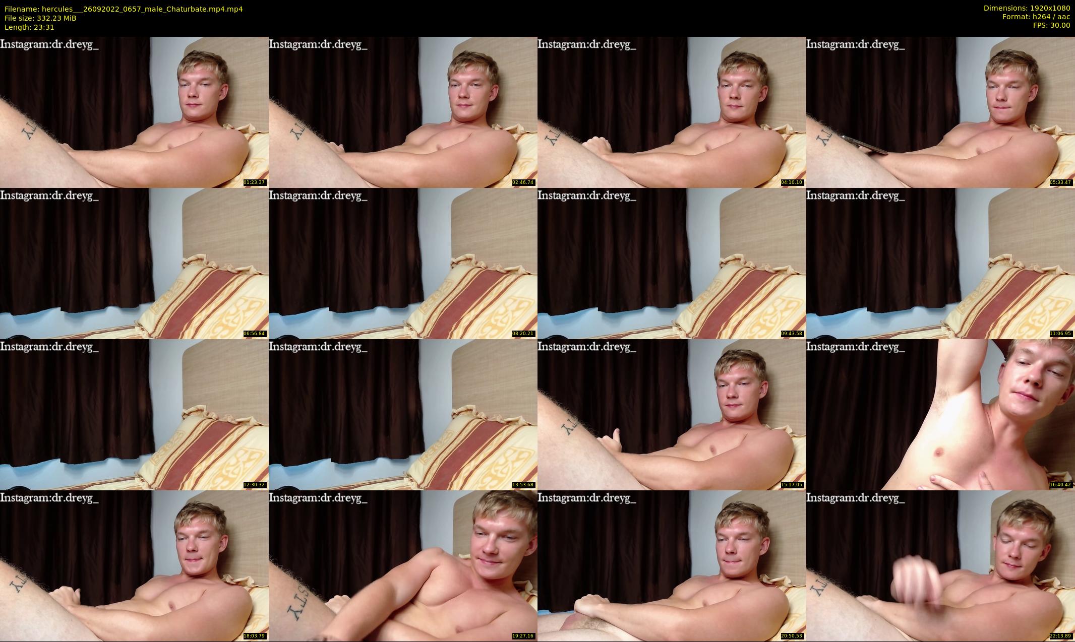 hercules__ — 24 minute Chaturbate male cam show recording, 1080p, Sep 26, 2022