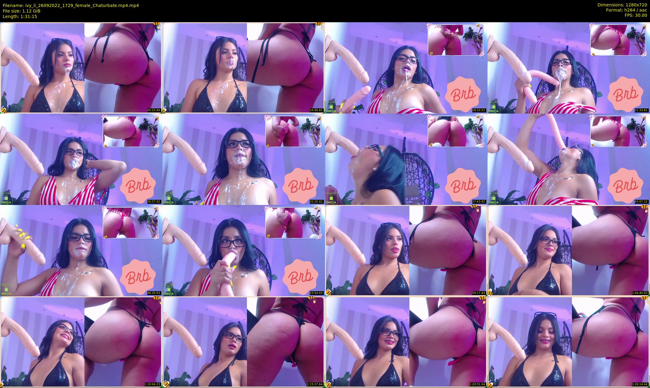 ivy_li — 92 minute Chaturbate female cam show recording, 720p, Sep 26, 2022