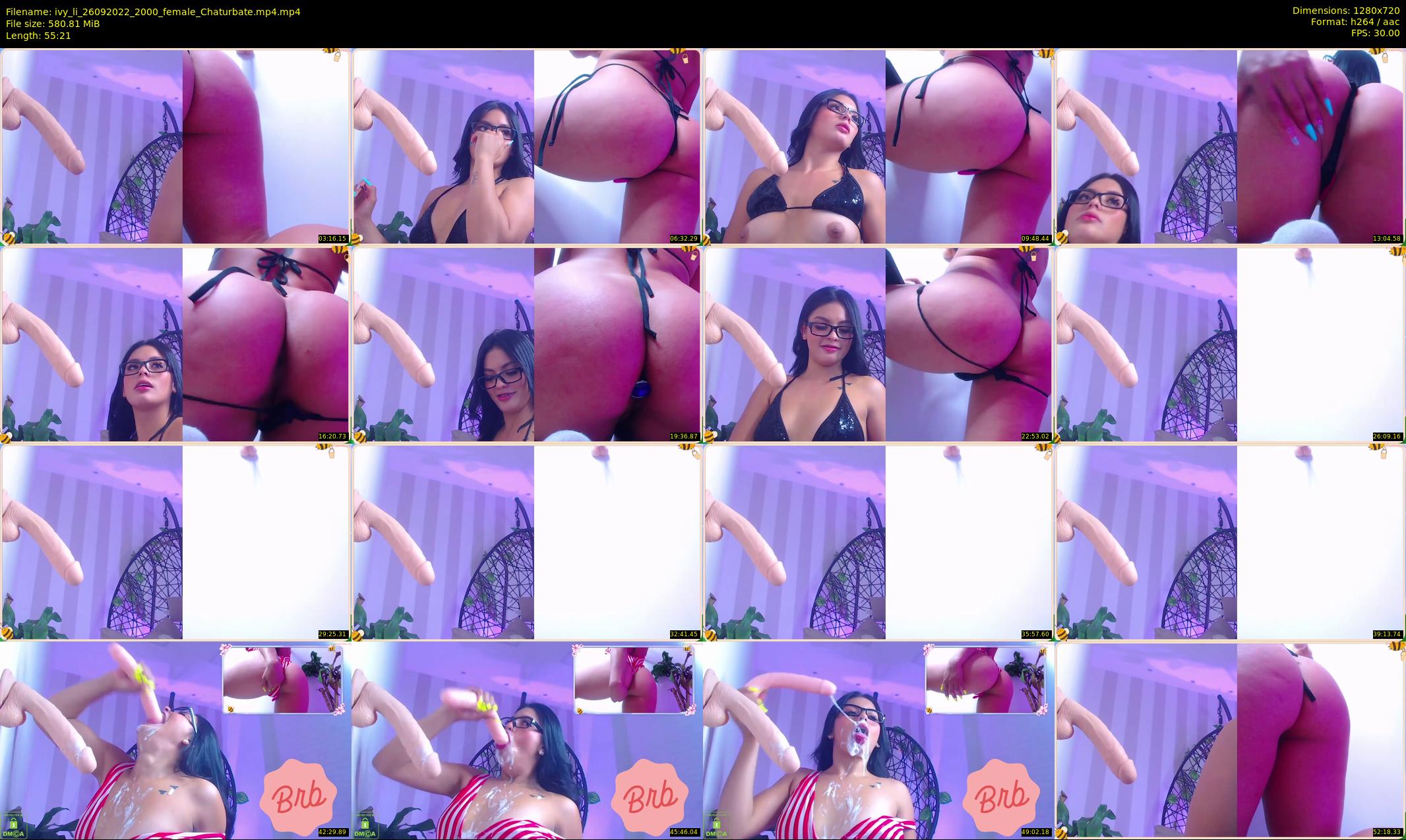 ivy_li — 56 minute Chaturbate female cam show recording, 720p, Sep 26, 2022