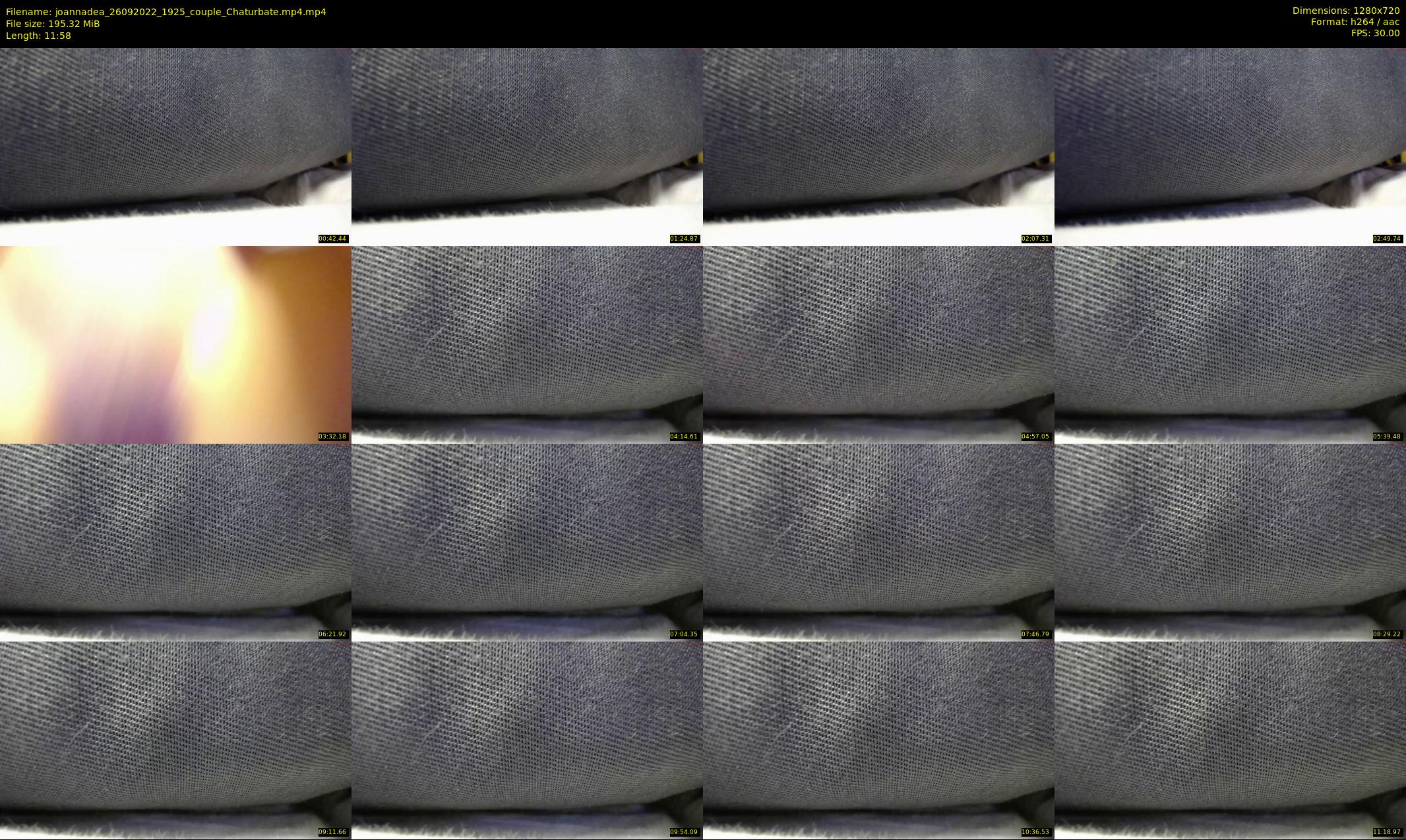joannadea — 12 minute Chaturbate female cam show recording, 720p, Sep 26, 2022