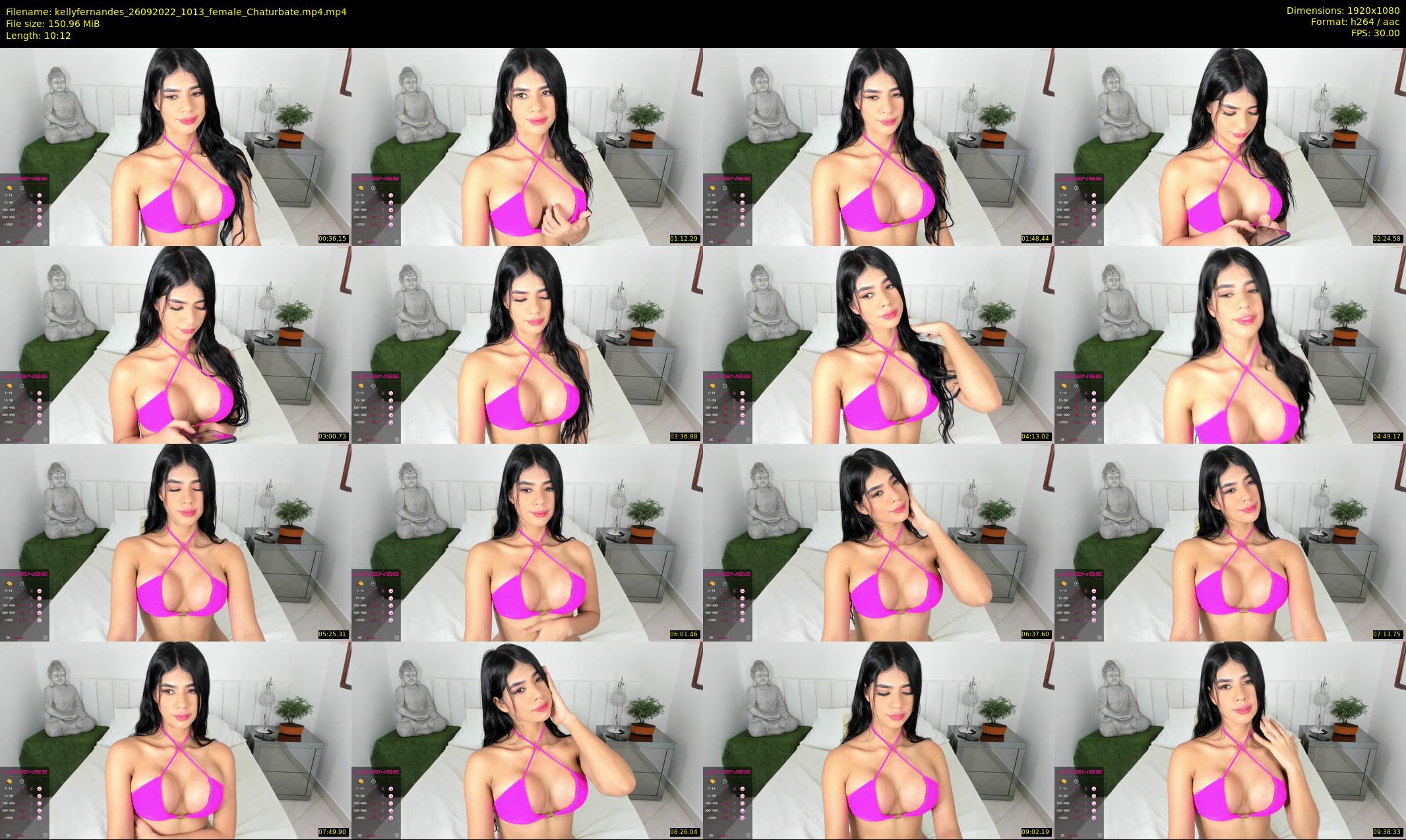 kellyfernandes — 11 minute Chaturbate female cam show recording, 1080p, Sep 26, 2022