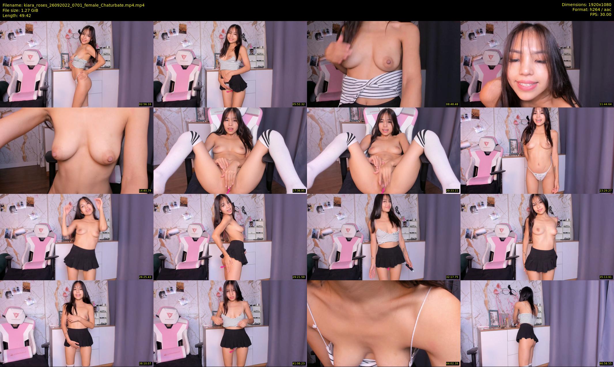 kiara_roses — 50 minute Chaturbate female cam show recording, 1080p, Sep 26, 2022