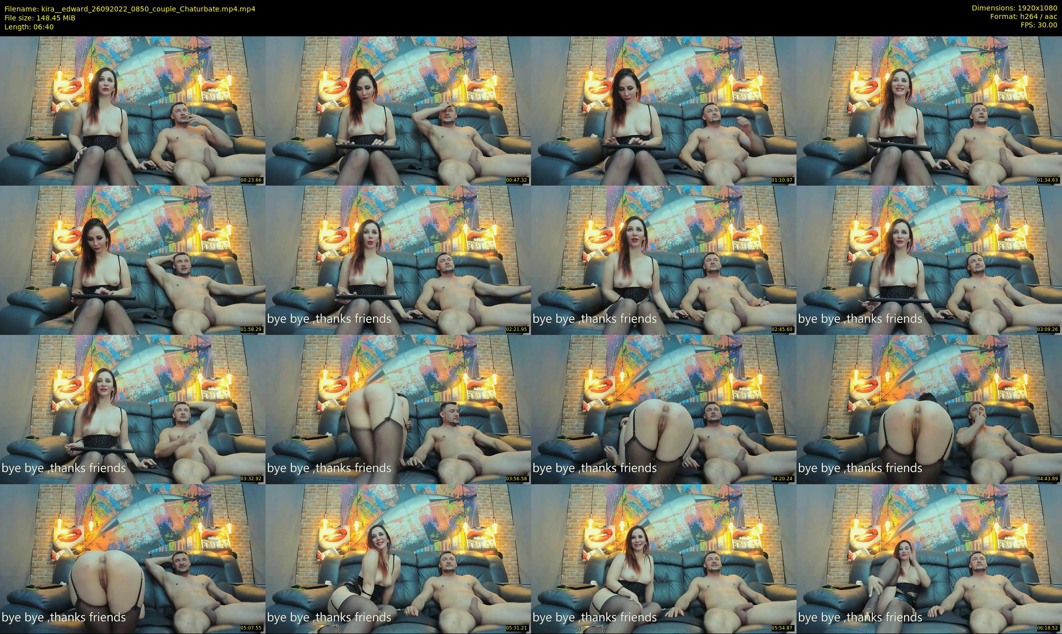 kira__edward — 7 minute Chaturbate couple cam show recording, 1080p, Sep 26, 2022