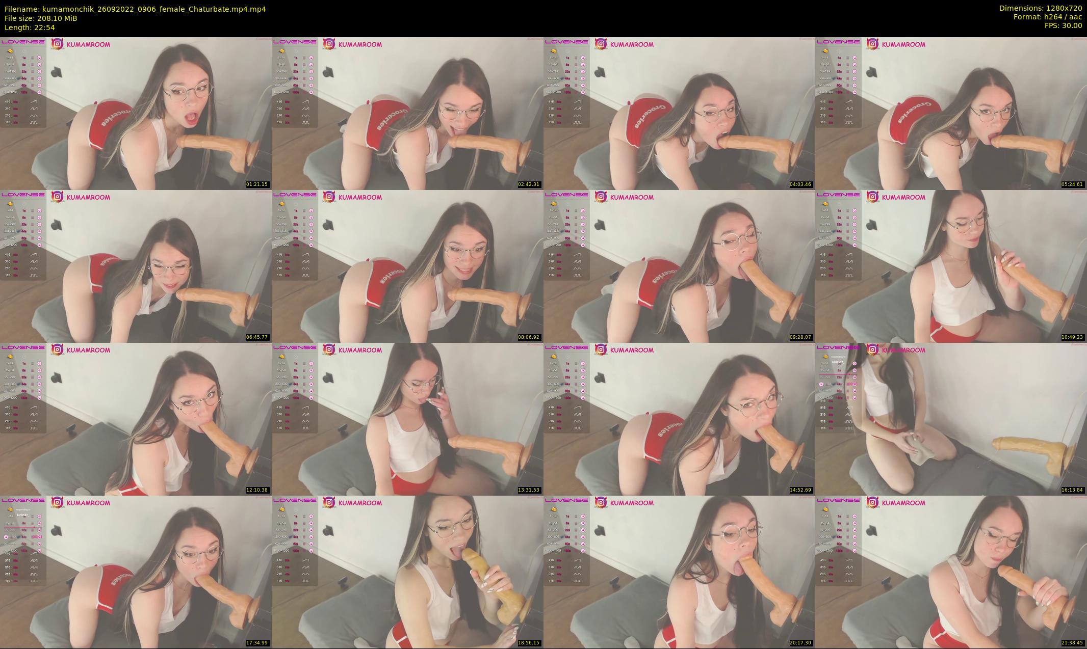 kumamonchik — 23 minute Chaturbate couple cam show recording, 720p, Sep 26, 2022