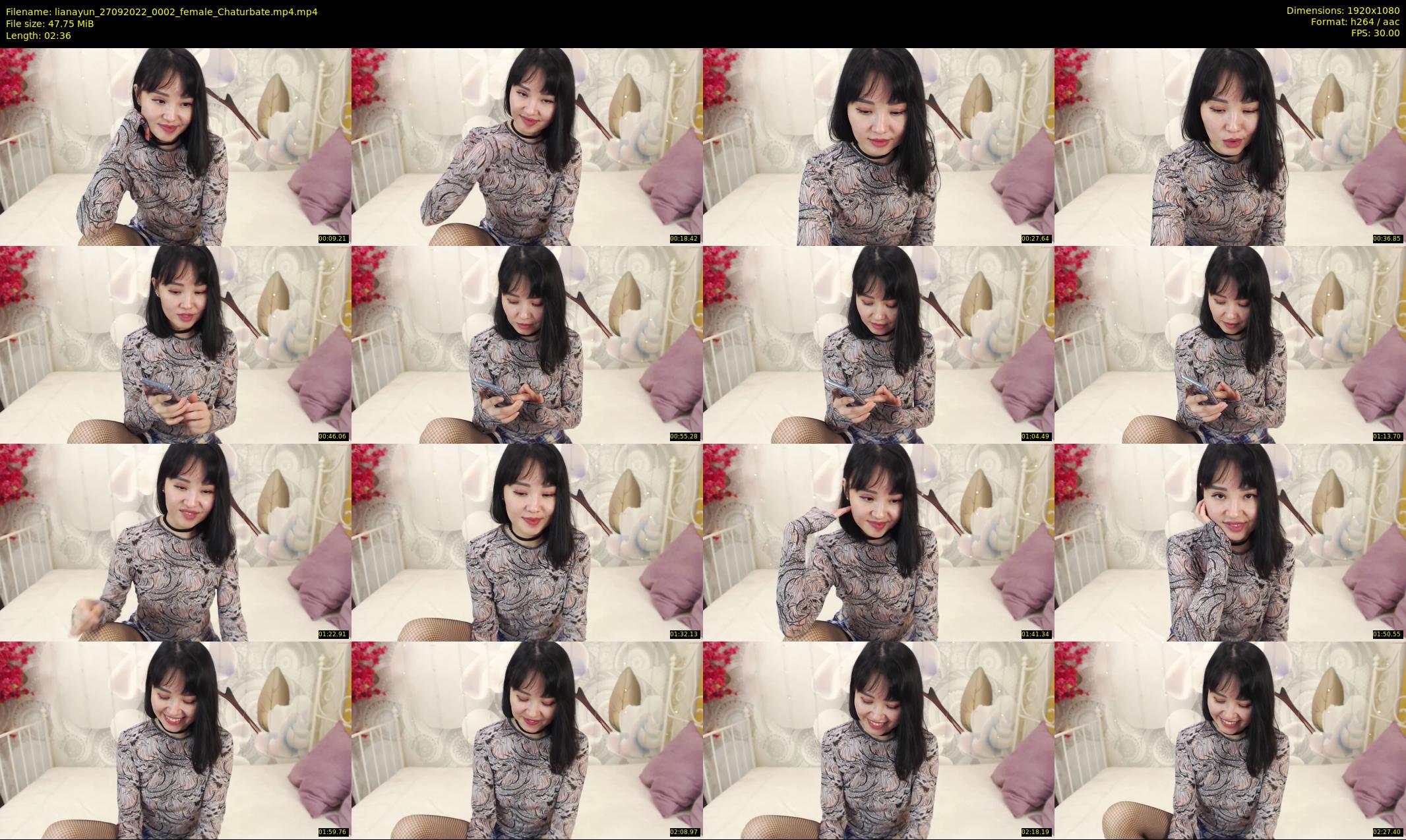 lianayun — 3 minute Chaturbate female cam show recording, 1080p, Sep 27, 2022