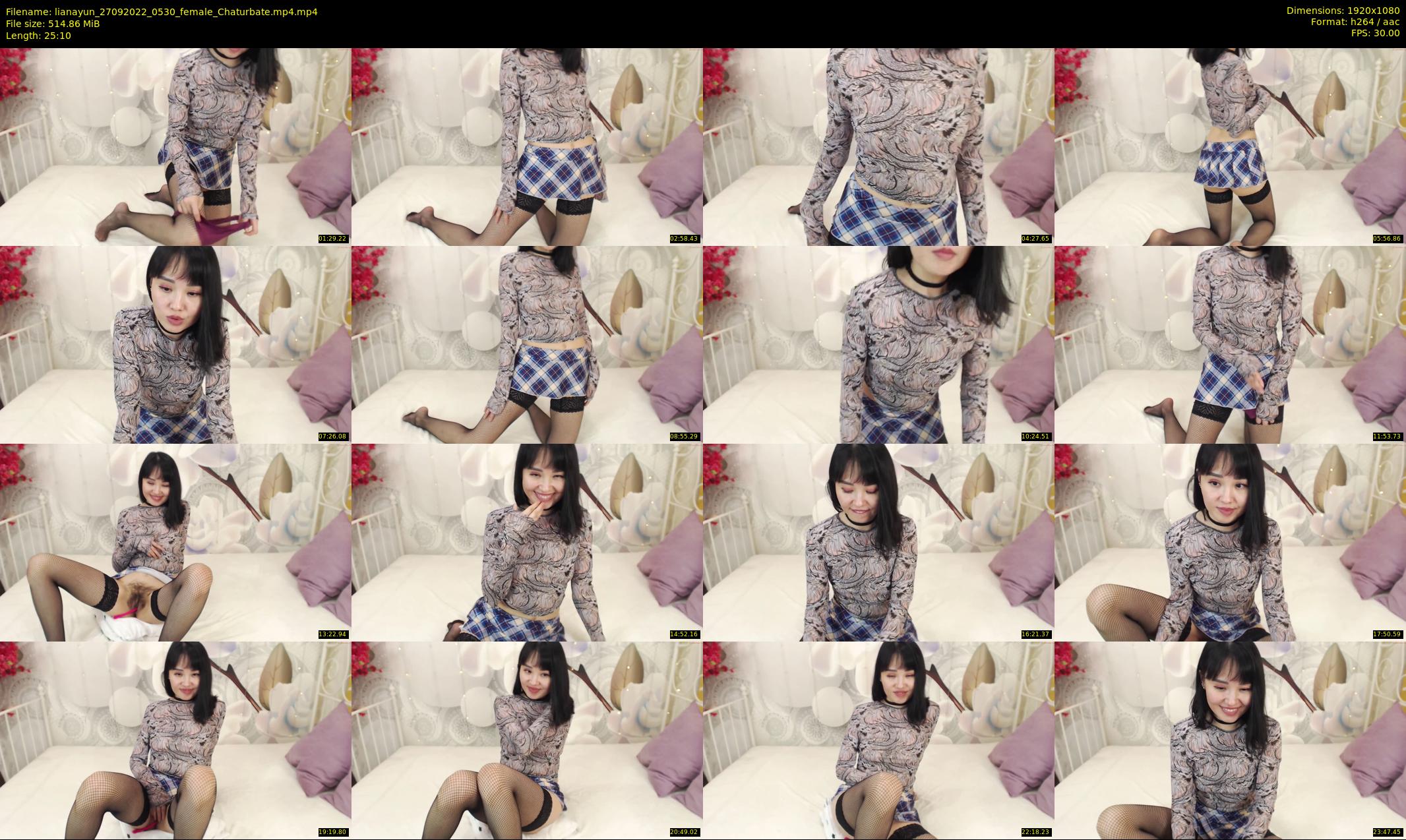 lianayun — 26 minute Chaturbate female cam show recording, 1080p, Sep 27, 2022