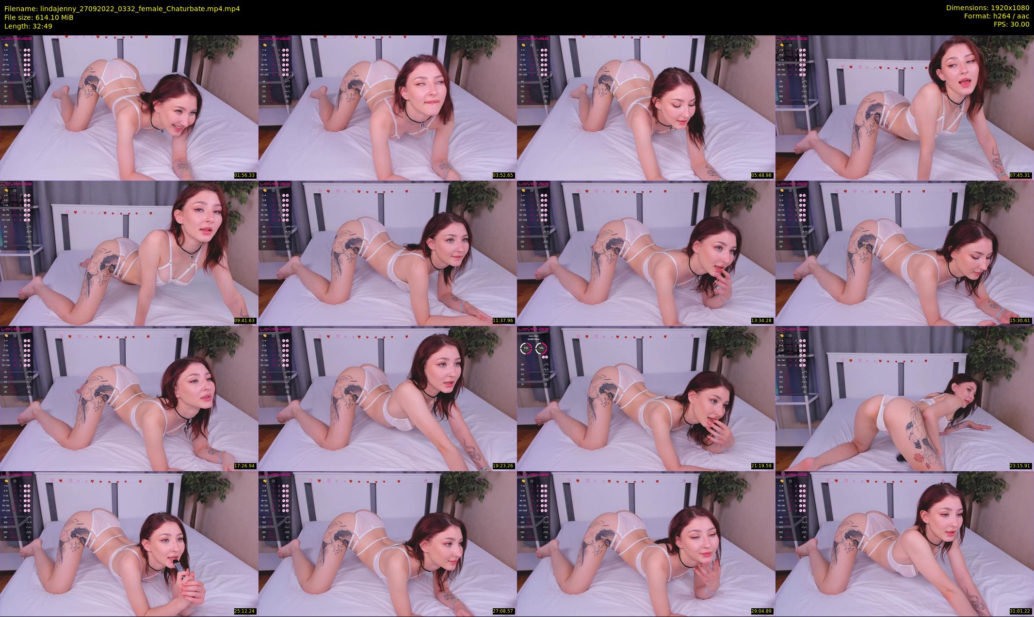 lindajenny — 33 minute Chaturbate couple cam show recording, 1080p, Sep 27, 2022