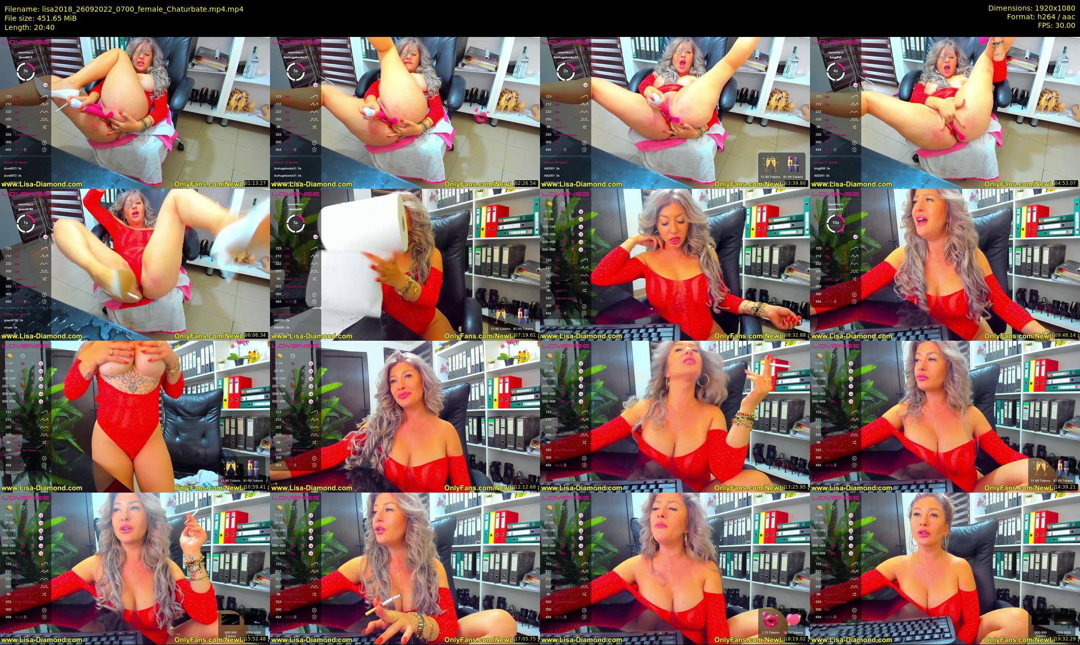 lisa2018 — 21 minute Chaturbate female cam show recording, 1080p, Sep 26, 2022