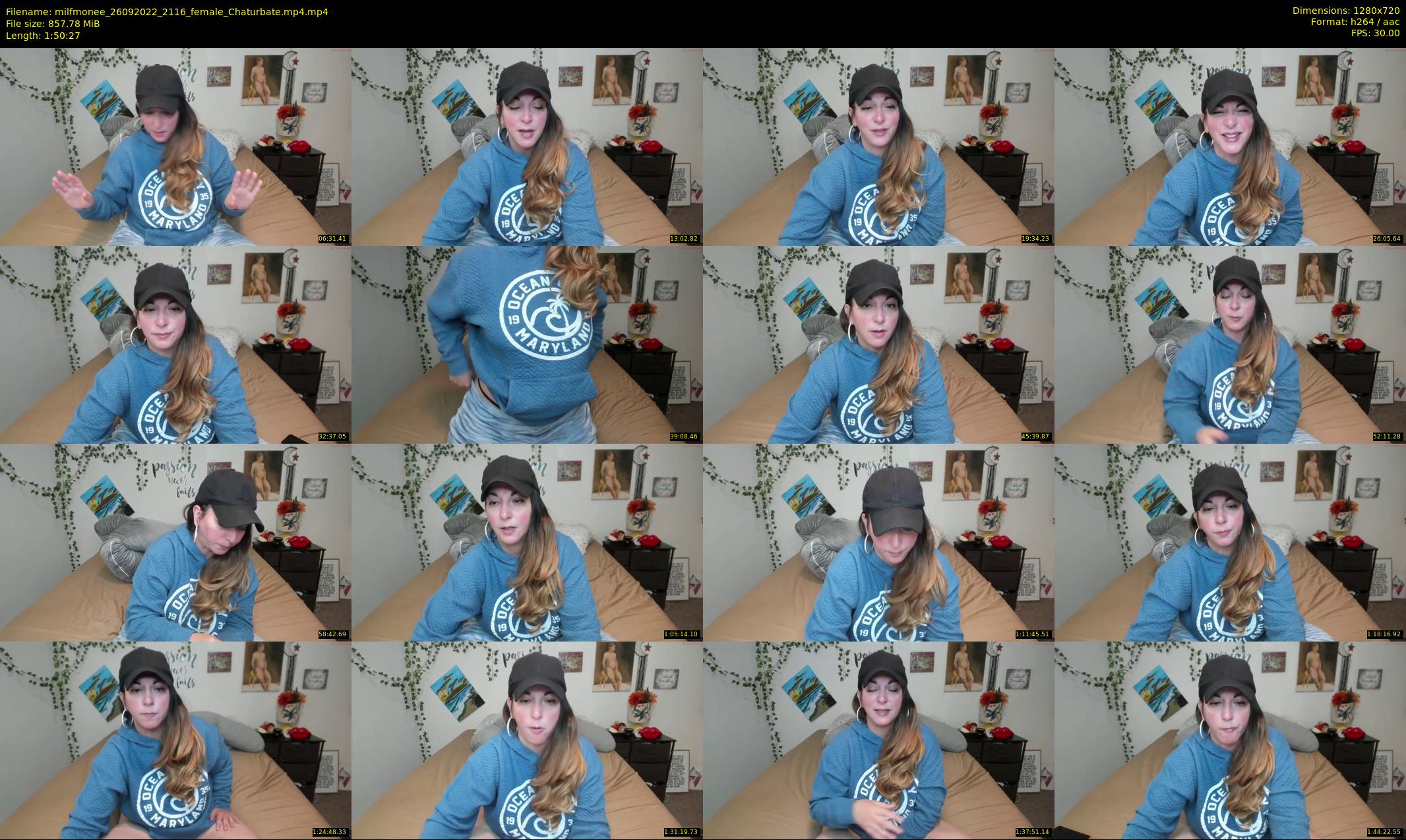 milfmonee — 111 minute Chaturbate female cam show recording, 720p, Sep 26, 2022