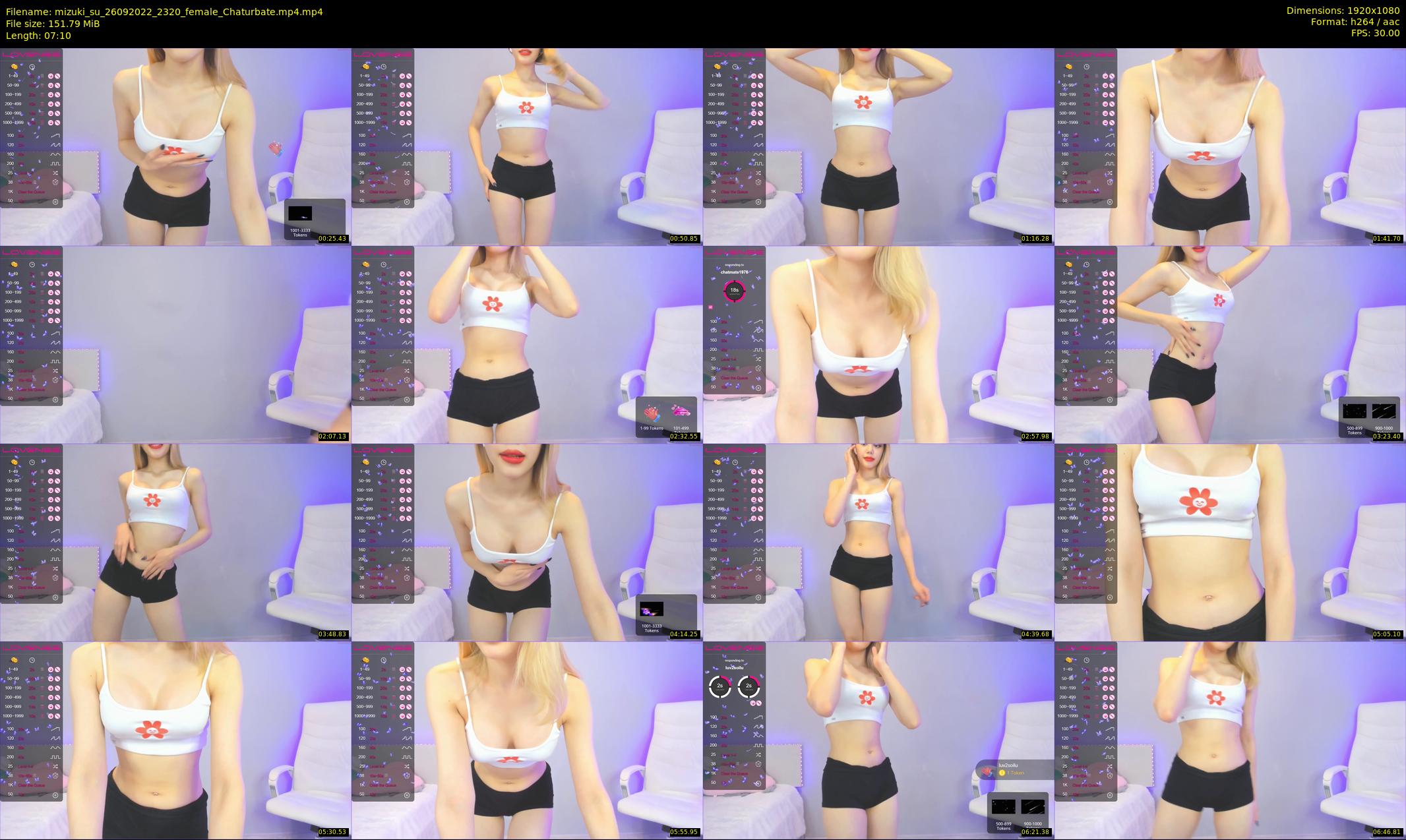 mizuki_su — 8 minute Chaturbate female cam show recording, 1080p, Sep 26, 2022