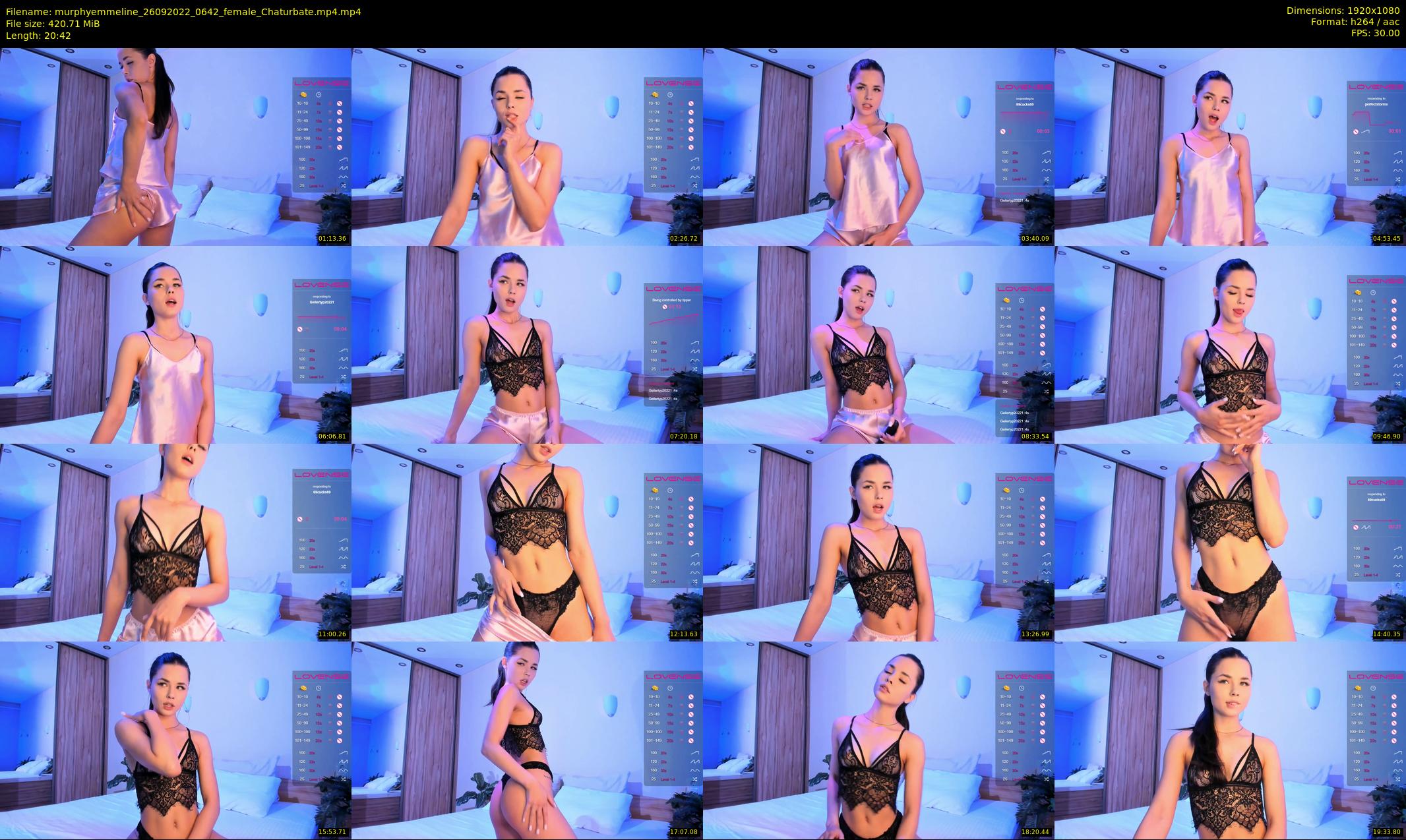 murphyemmeline — 21 minute Chaturbate female cam show recording, 1080p, Sep 26, 2022