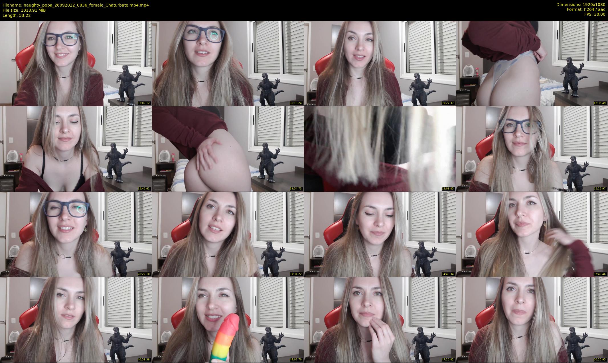 naughty_popa — 54 minute Chaturbate female cam show recording, 1080p, Sep 26, 2022