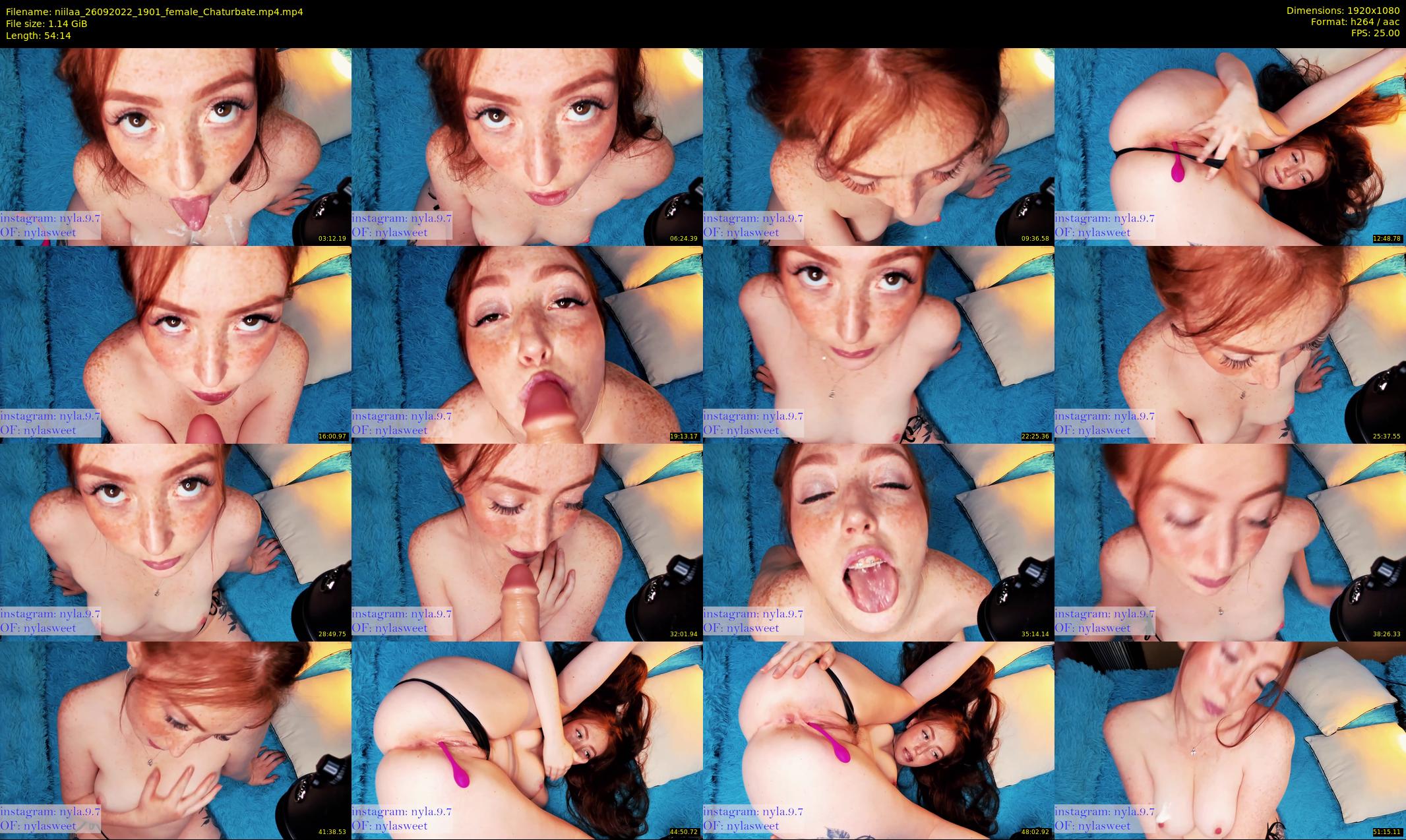 niilaa — 55 minute Chaturbate female cam show recording, 1080p, Sep 26, 2022