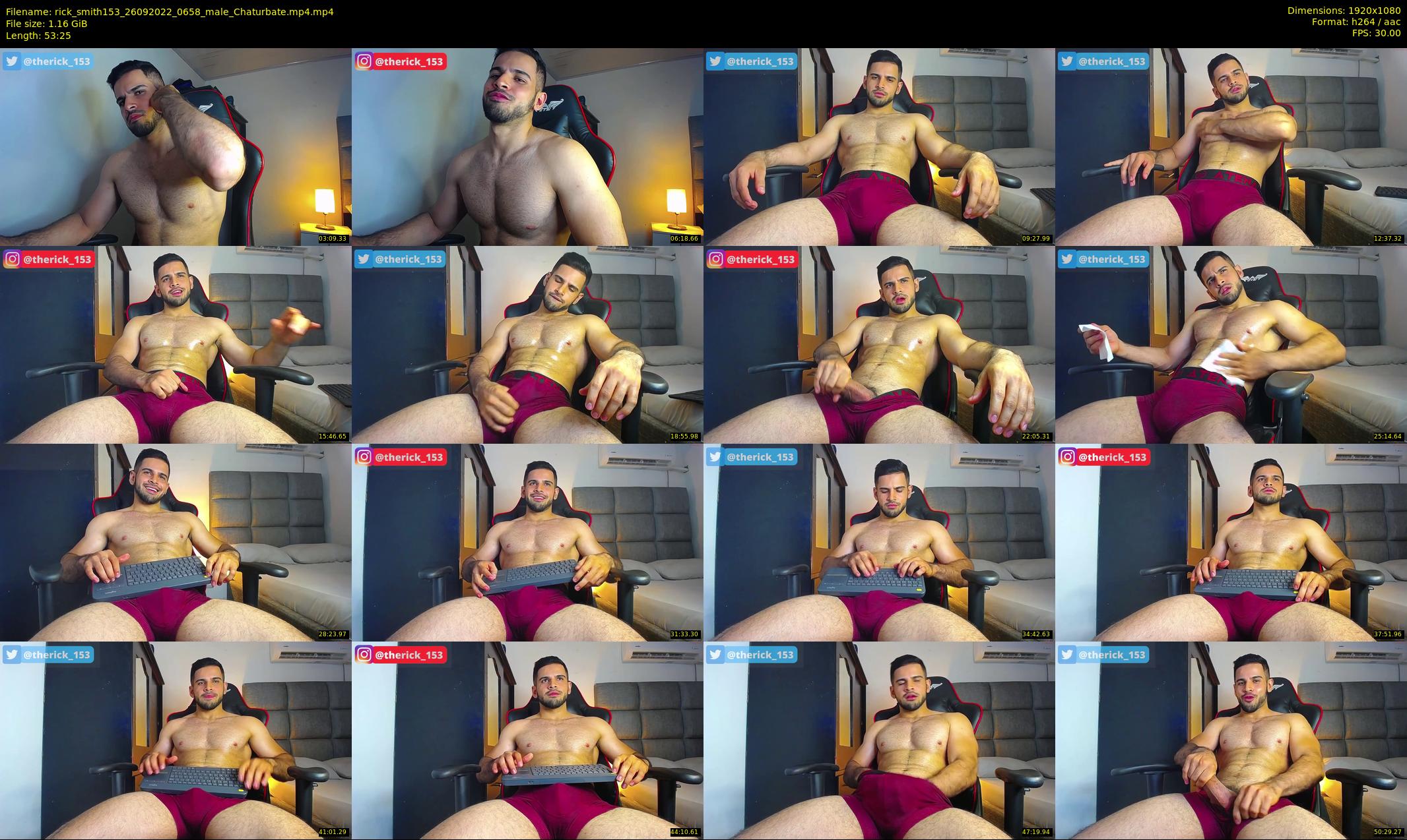 rick_smith153 — 54 minute Chaturbate male cam show recording, 1080p, Sep 26, 2022