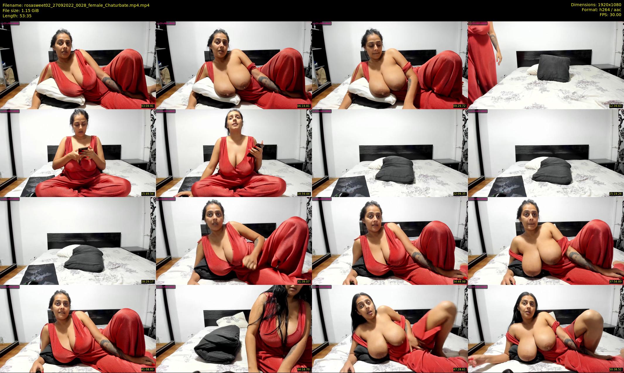 rosasweet02 — 54 minute Chaturbate female cam show recording, 1080p, Sep 27, 2022