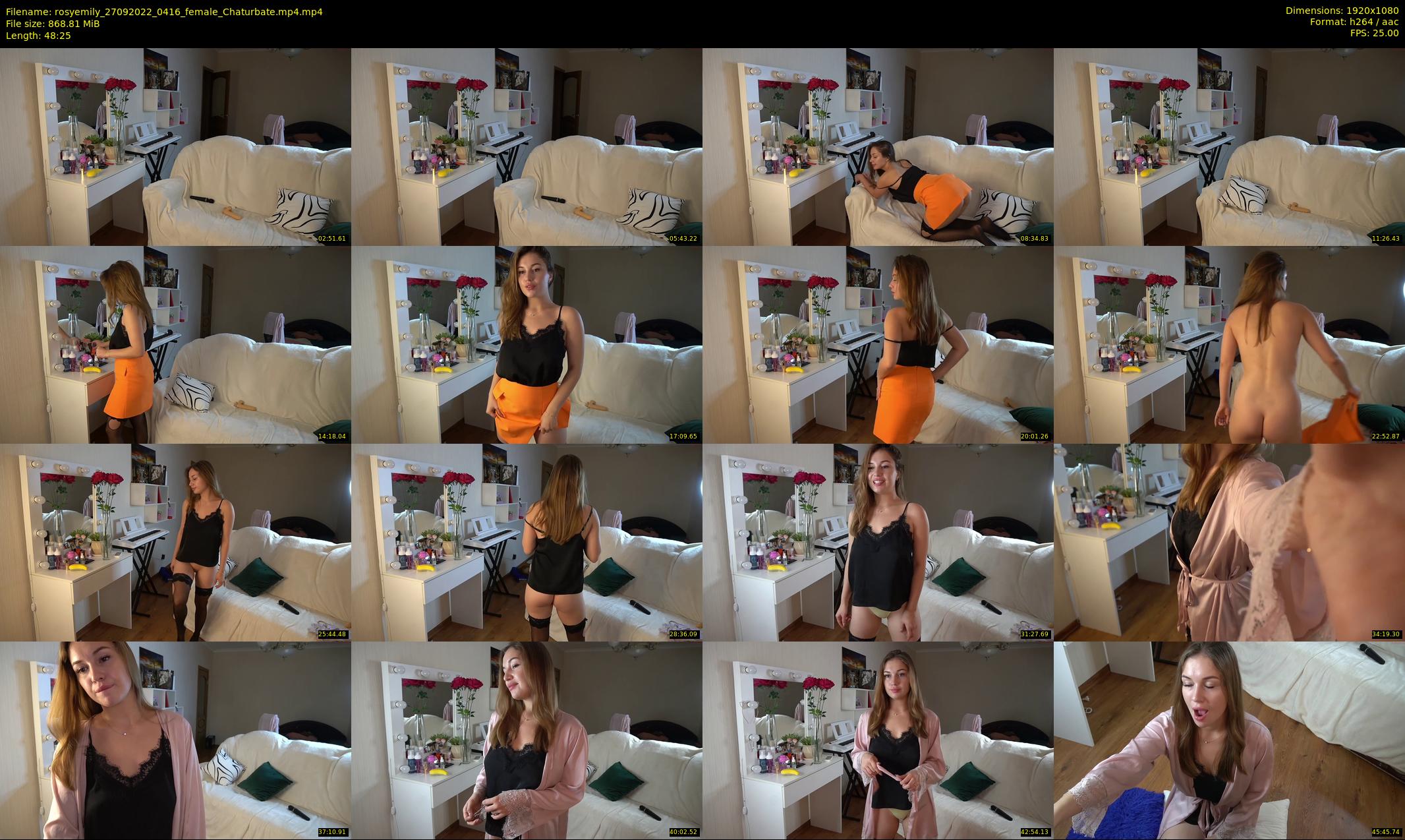 rosyemily — 49 minute Chaturbate female cam show recording, 1080p, Sep 27, 2022