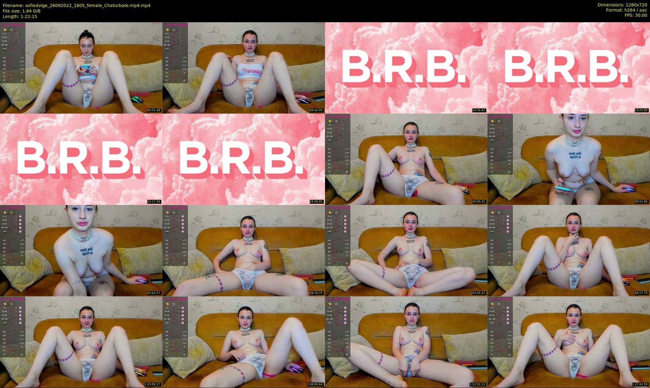sofiedvige — 83 minute Chaturbate couple cam show recording, 720p, Sep 26, 2022
