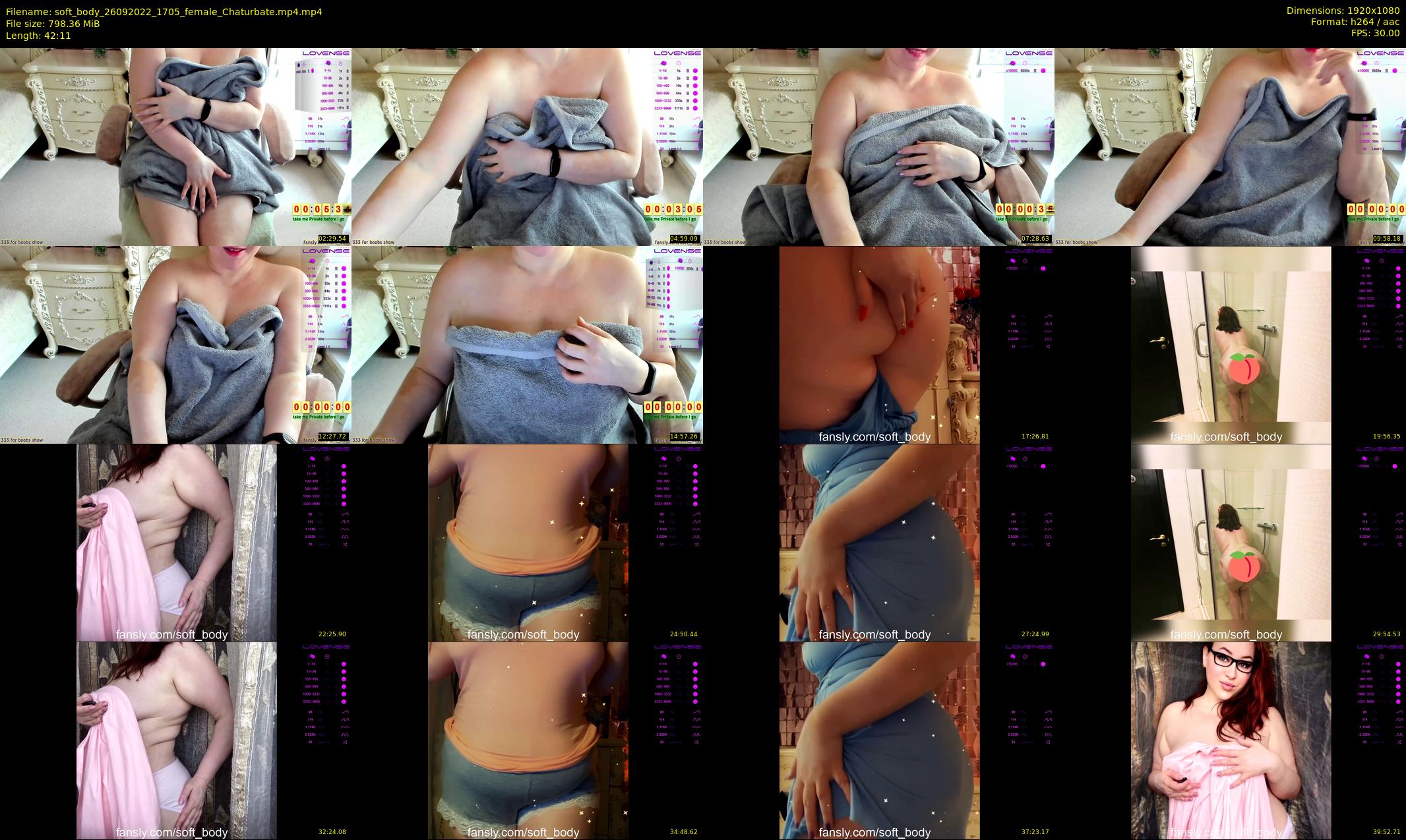 soft_body — 43 minute Chaturbate female cam show recording, 1080p, Sep 26, 2022
