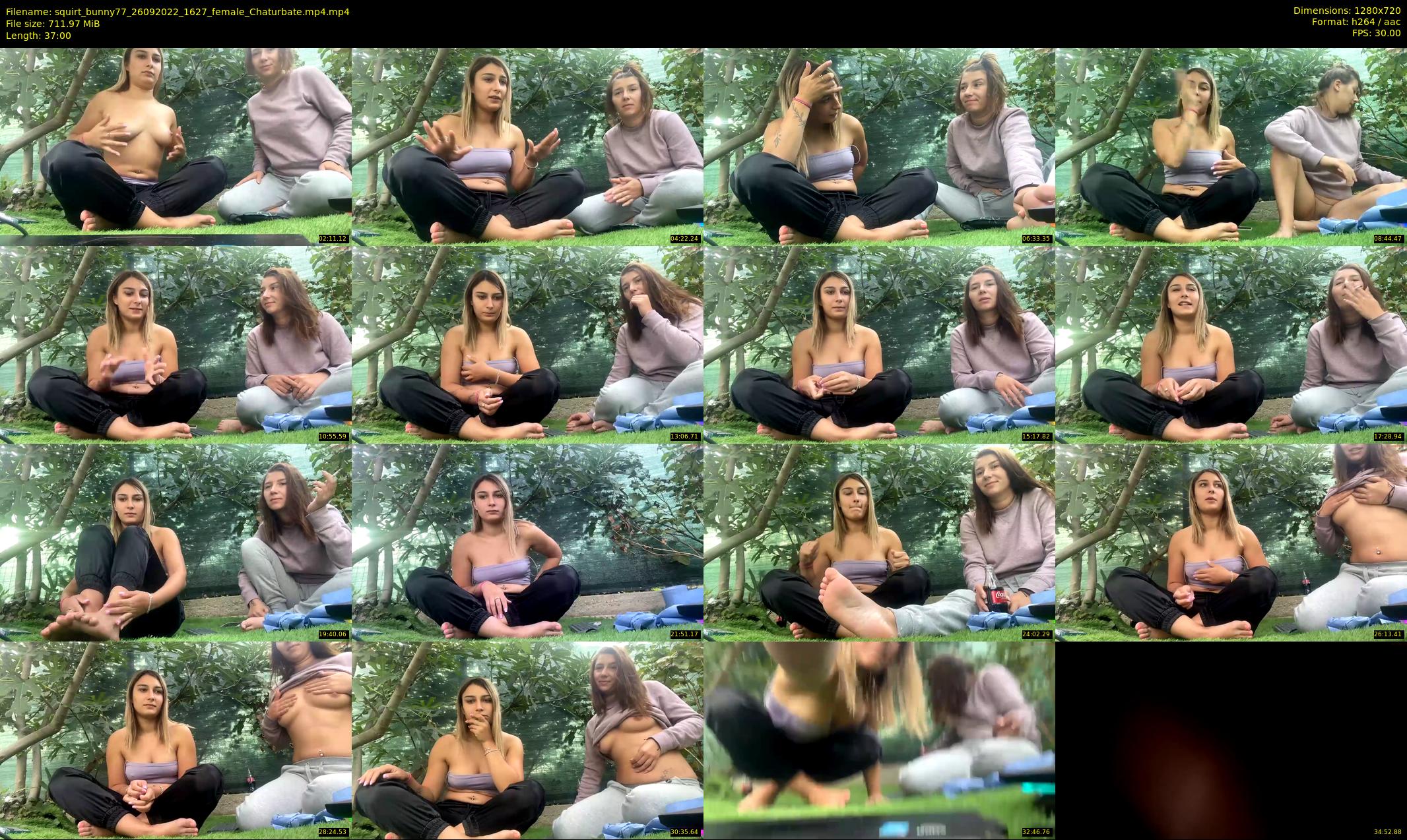 squirt_bunny77 — 37 minute Chaturbate couple cam show recording, 720p, Sep 26, 2022