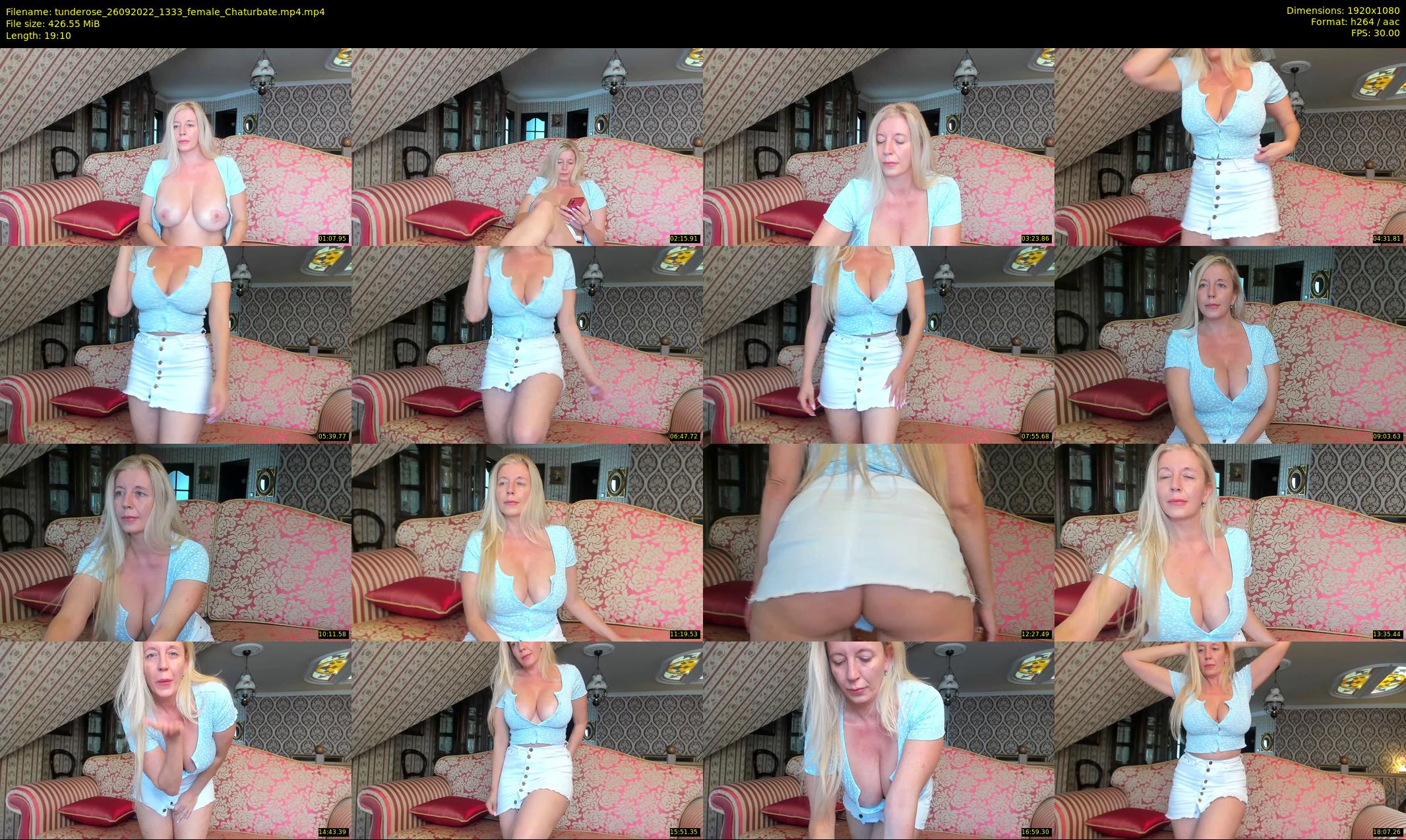 tunderose — 20 minute Chaturbate female cam show recording, 1080p, Sep 26, 2022