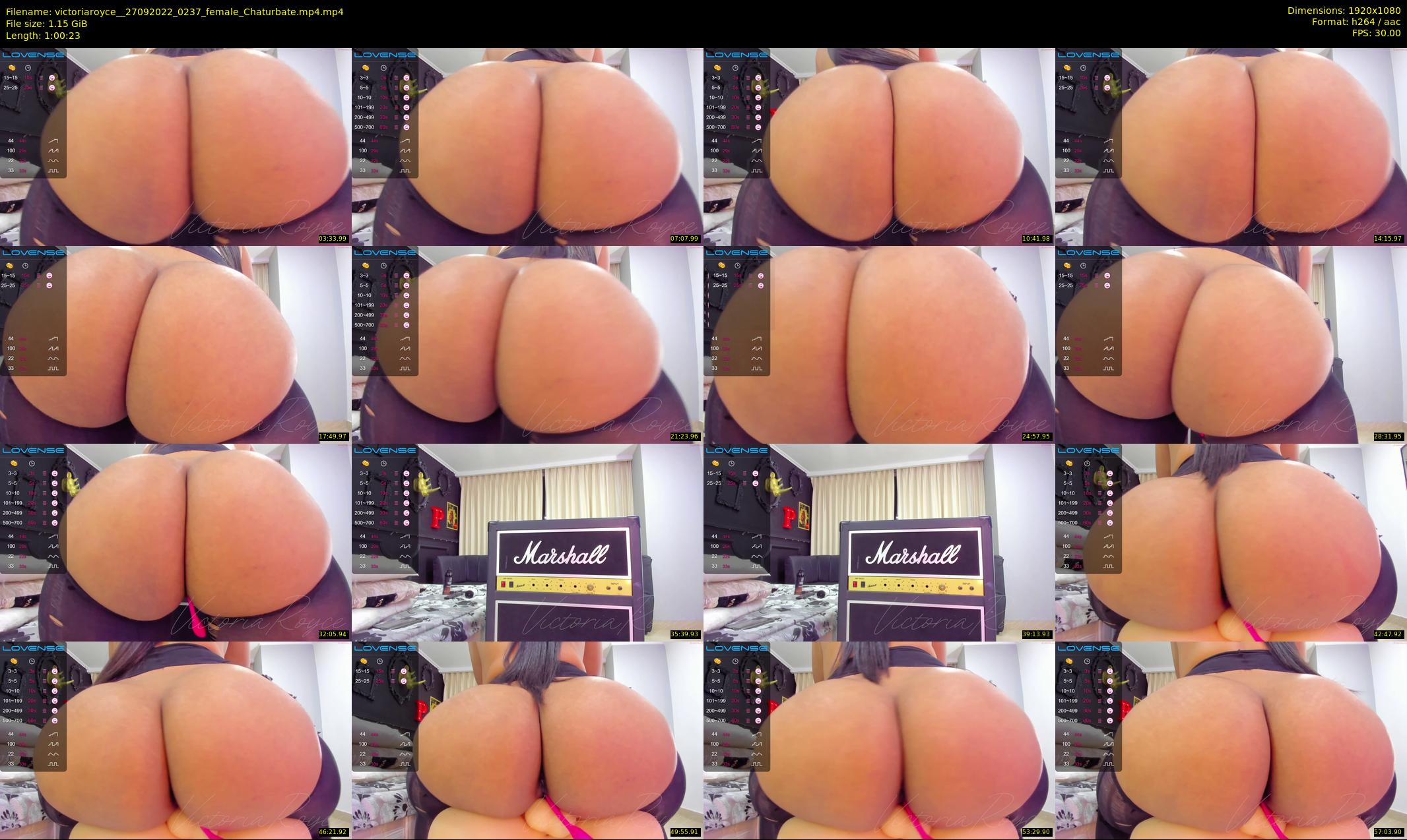 victoriaroyce_ — 61 minute Chaturbate female cam show recording, 1080p, Sep 27, 2022