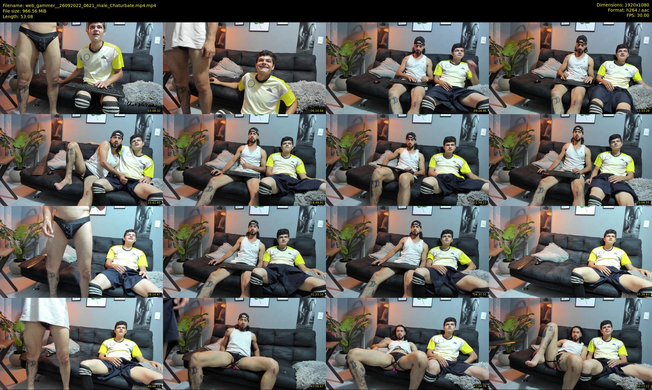 web_gammer_ — 54 minute Chaturbate male cam show recording, 1080p, Sep 26, 2022