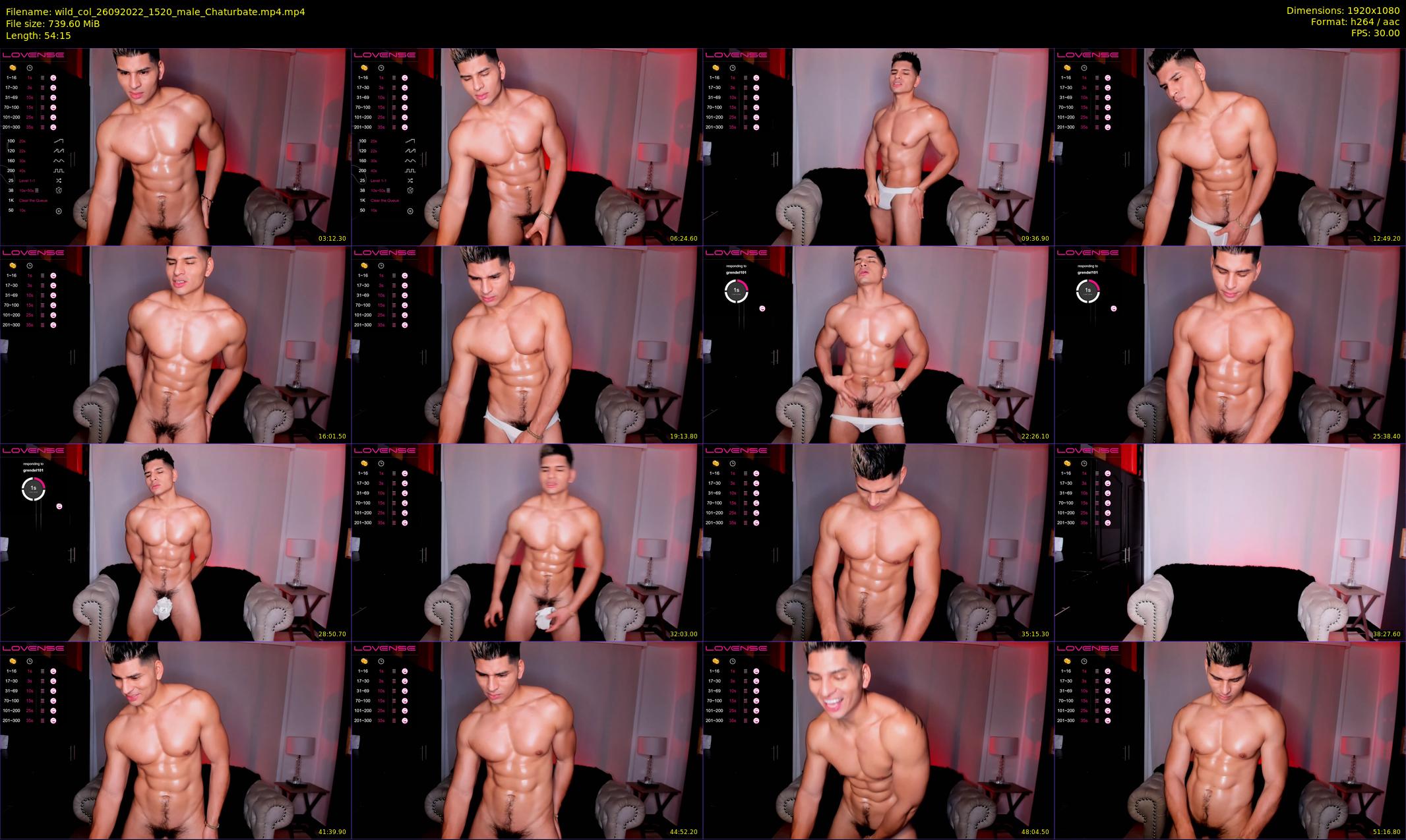 wild_col — 55 minute Chaturbate male cam show recording, 1080p, Sep 26, 2022