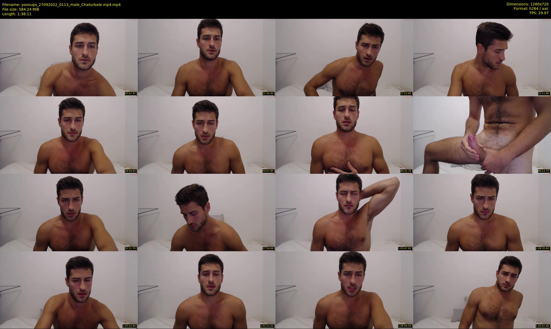 yoooups — 99 minute Chaturbate male cam show recording, 720p, Sep 27, 2022