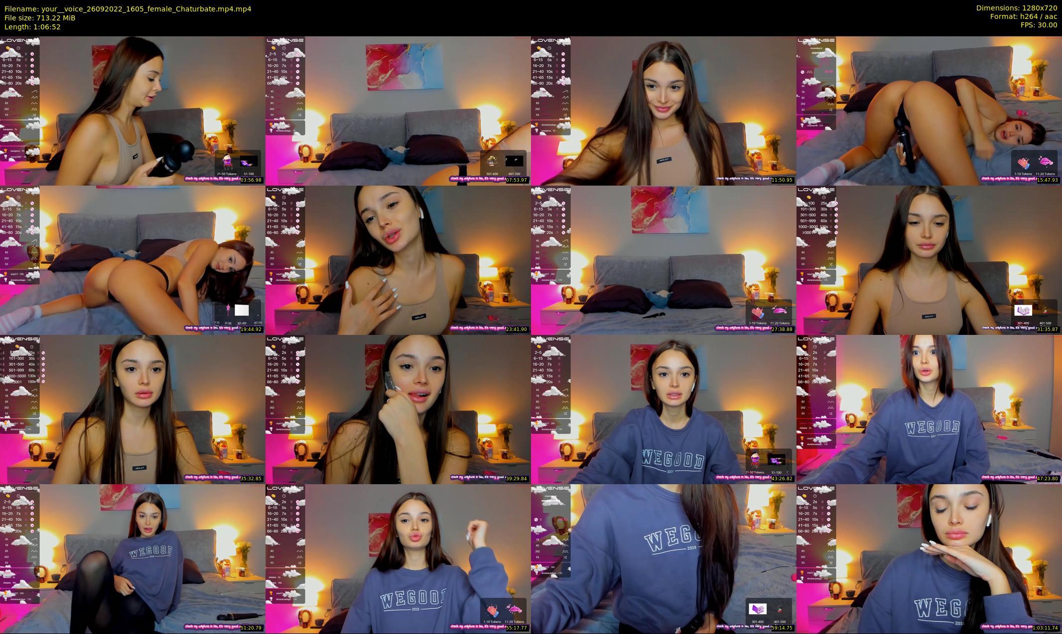 your__voice — 67 minute Chaturbate female cam show recording, 720p, Sep 26, 2022