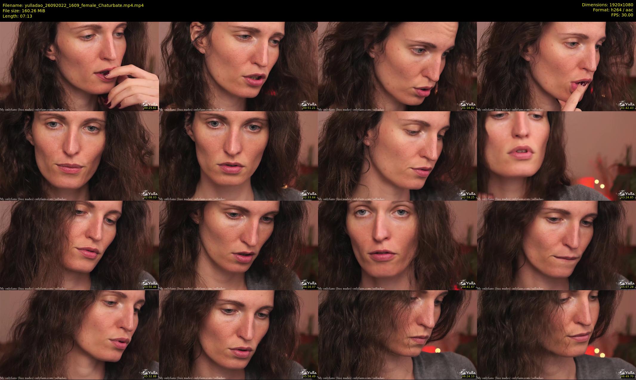 yulladao — 8 minute Chaturbate female cam show recording, 1080p, Sep 26, 2022