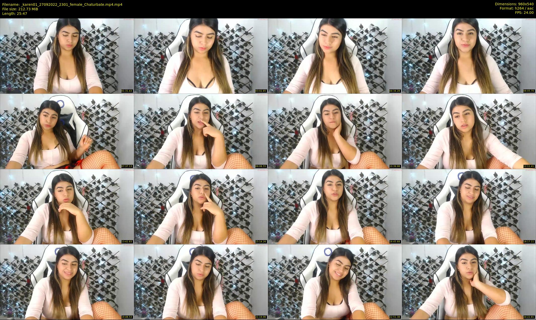 _karen01 — 26 minute Chaturbate female cam show recording, 480p, Sep 27, 2022