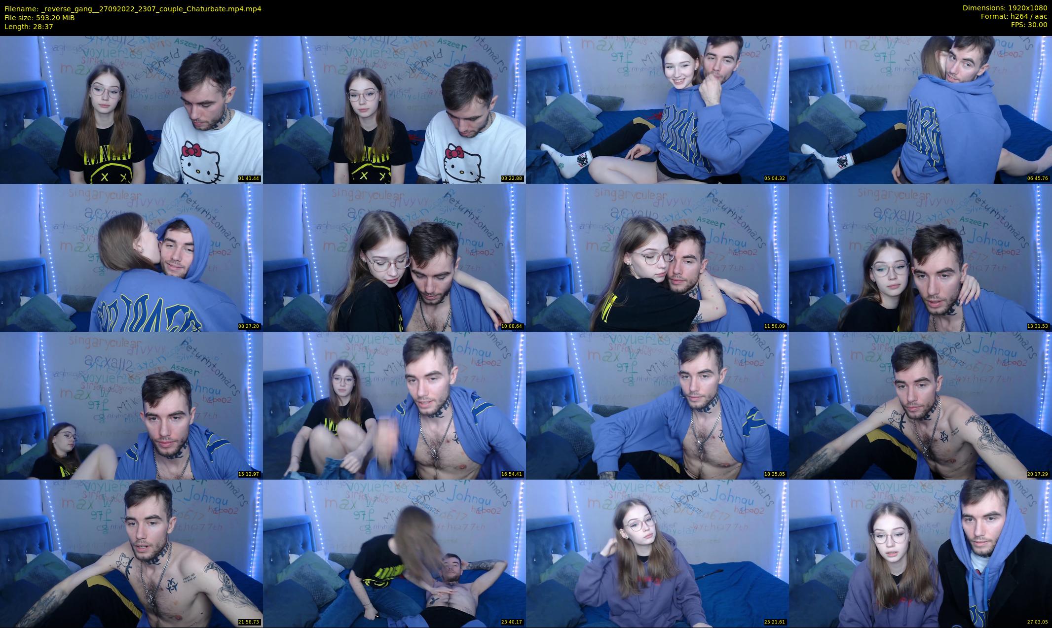 _reverse_gang_ — 29 minute Chaturbate couple cam show recording, 1080p, Sep 27, 2022
