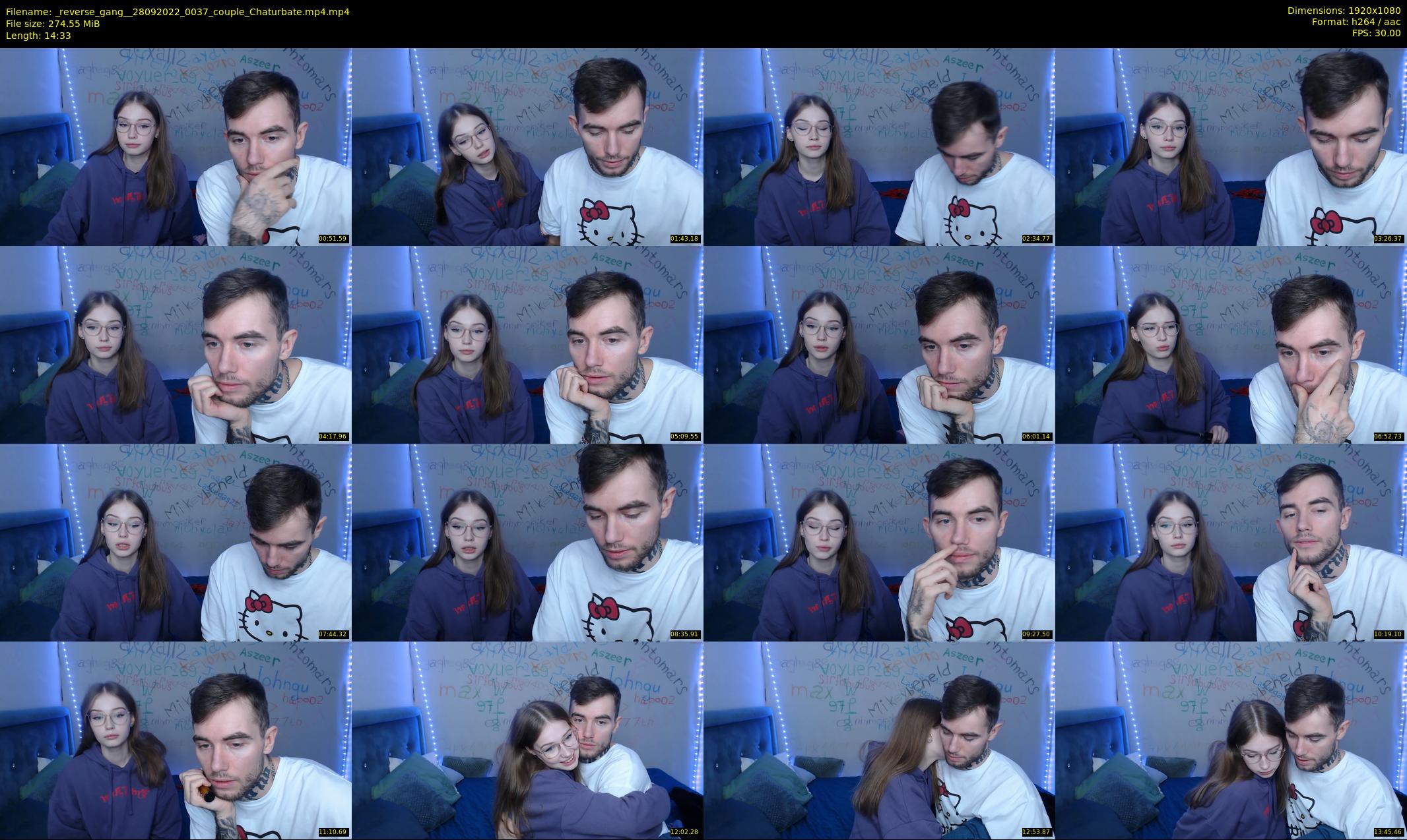 _reverse_gang_ — 15 minute Chaturbate couple cam show recording, 1080p, Sep 28, 2022