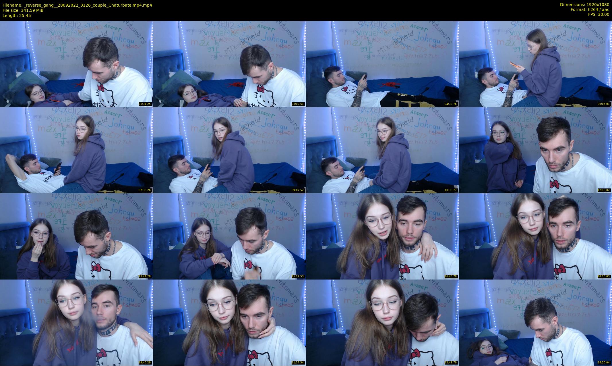_reverse_gang_ — 26 minute Chaturbate couple cam show recording, 1080p, Sep 28, 2022