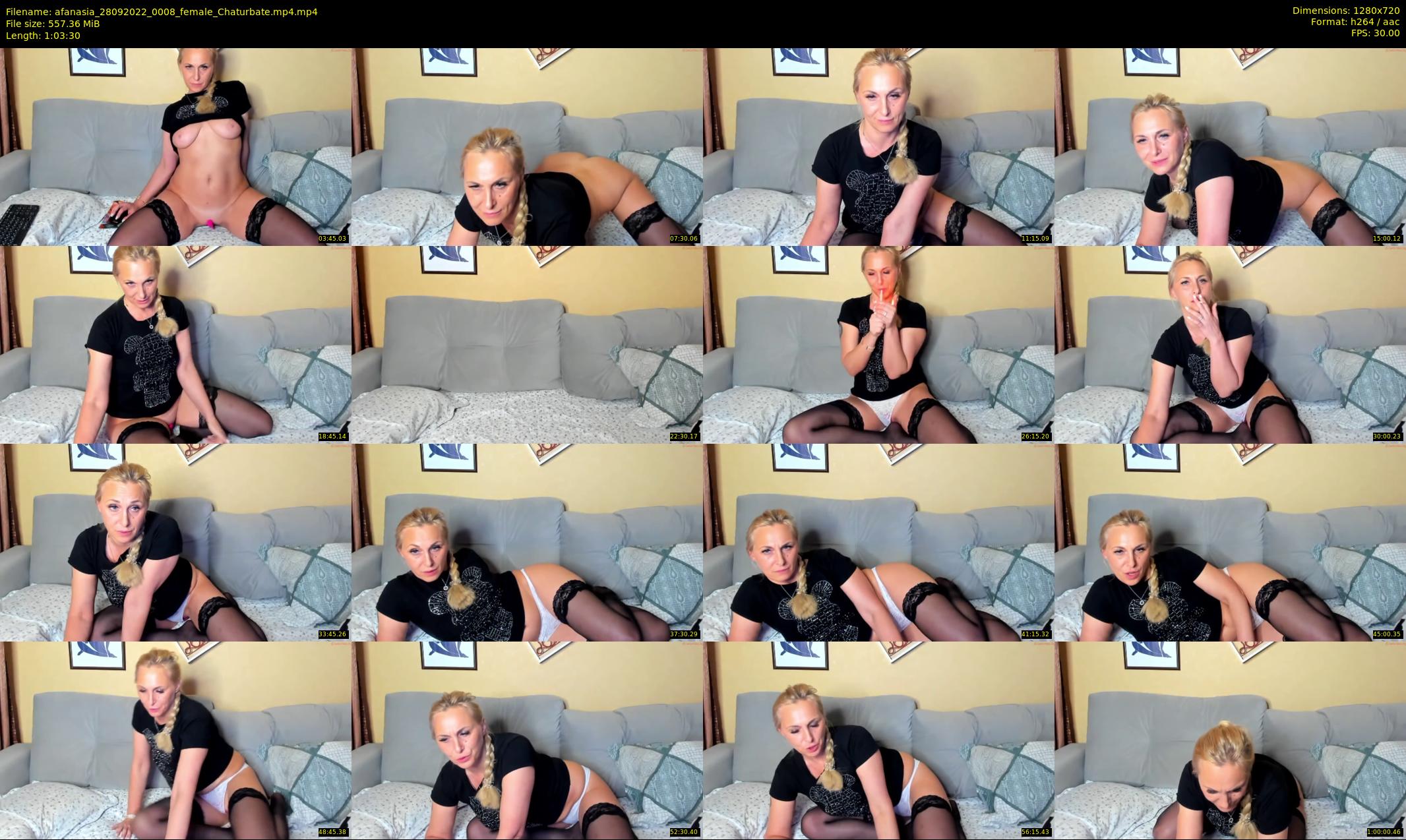 afanasia — 64 minute Chaturbate female cam show recording, 720p, Sep 28, 2022