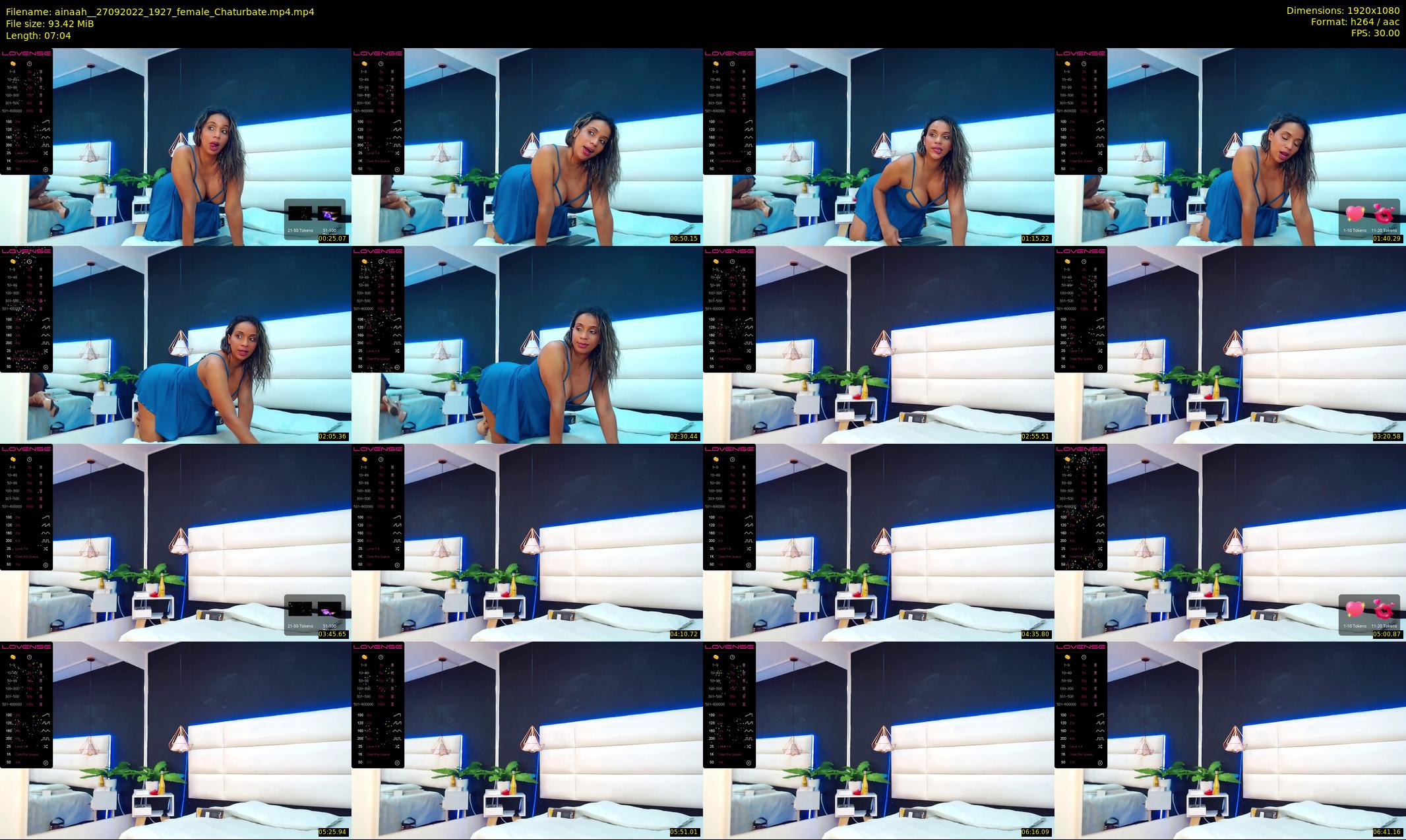 ainaah_ — 8 minute Chaturbate female cam show recording, 1080p, Sep 27, 2022