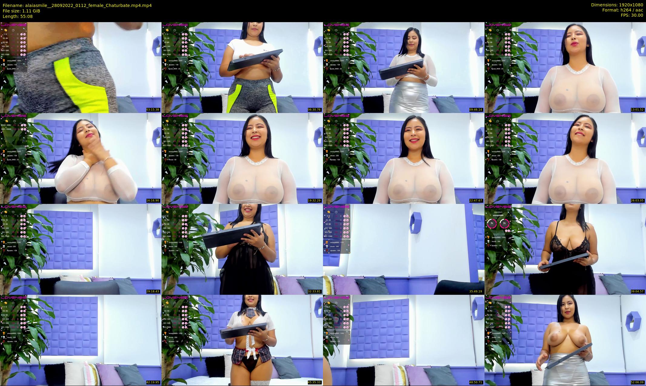 alaiasmile_ — 56 minute Chaturbate female cam show recording, 1080p, Sep 28, 2022