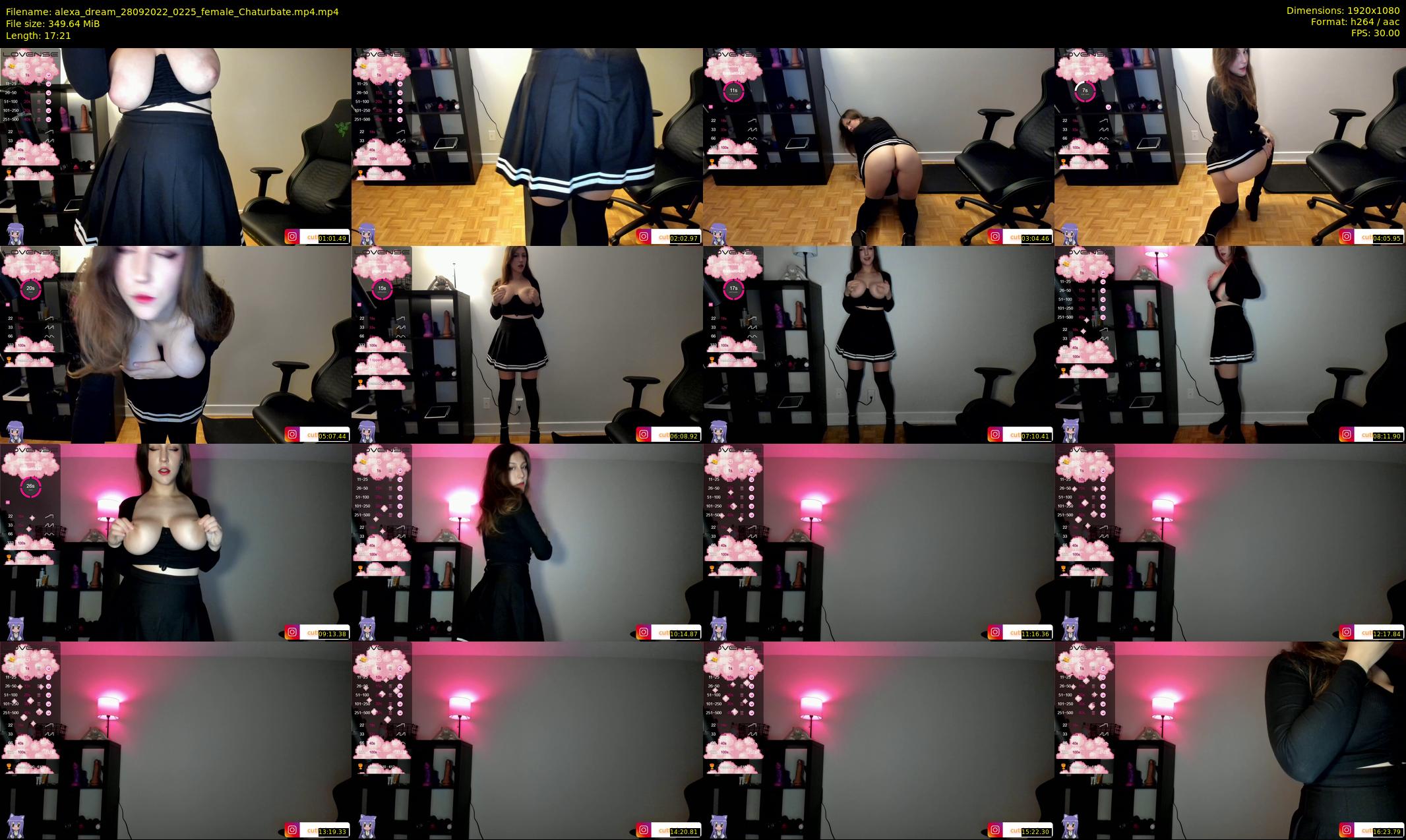 alexa_dream — 18 minute Chaturbate female cam show recording, 1080p, Sep 28, 2022