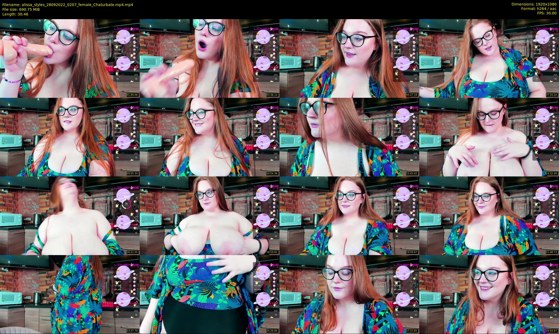 alissa_styles — 31 minute Chaturbate female cam show recording, 1080p, Sep 28, 2022