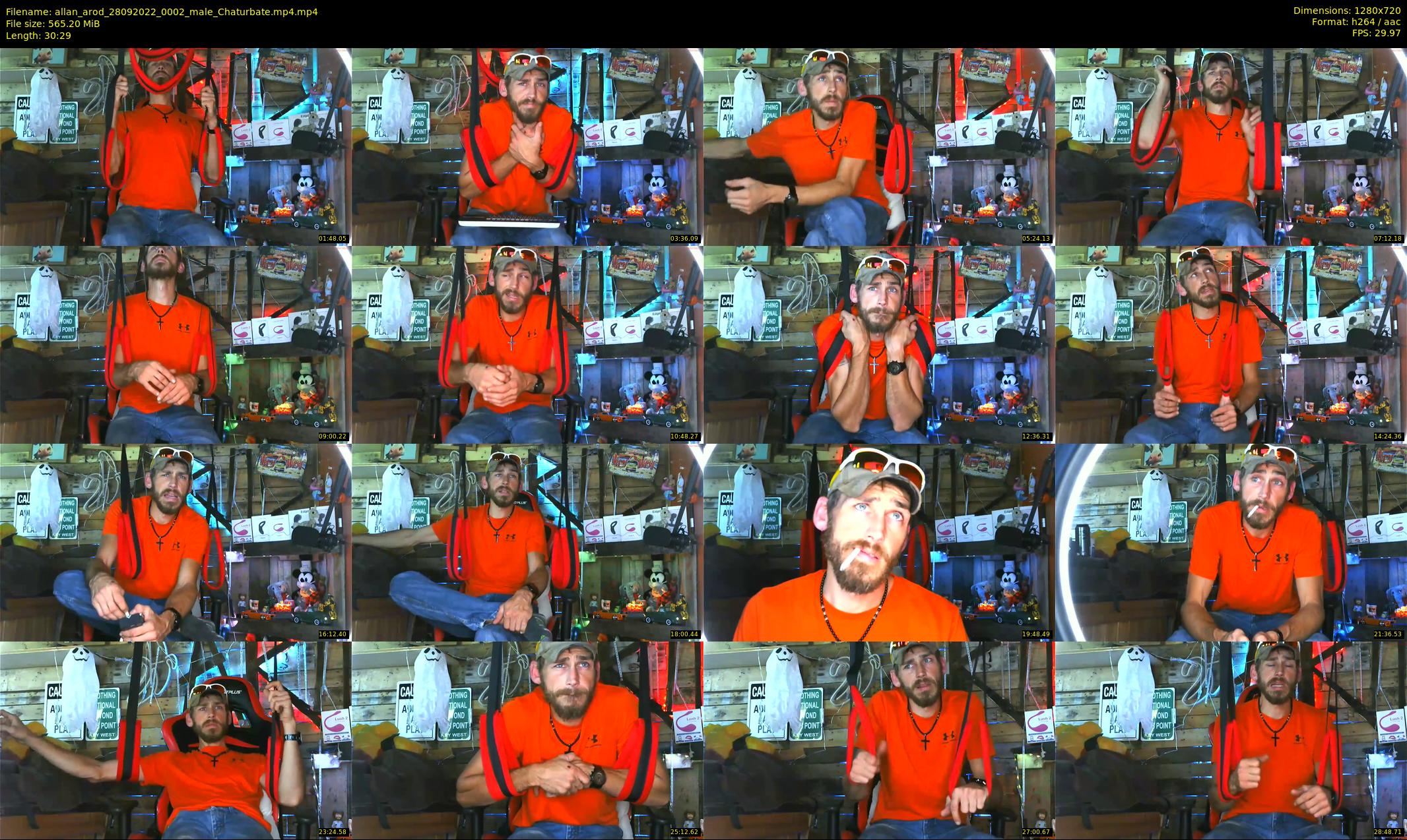 allan_arod — 31 minute Chaturbate male cam show recording, 720p, Sep 28, 2022